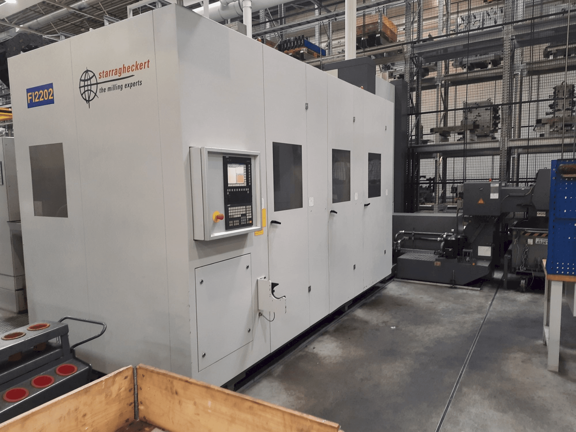 Vista Frontal da Heckert HEC 1000 máquina