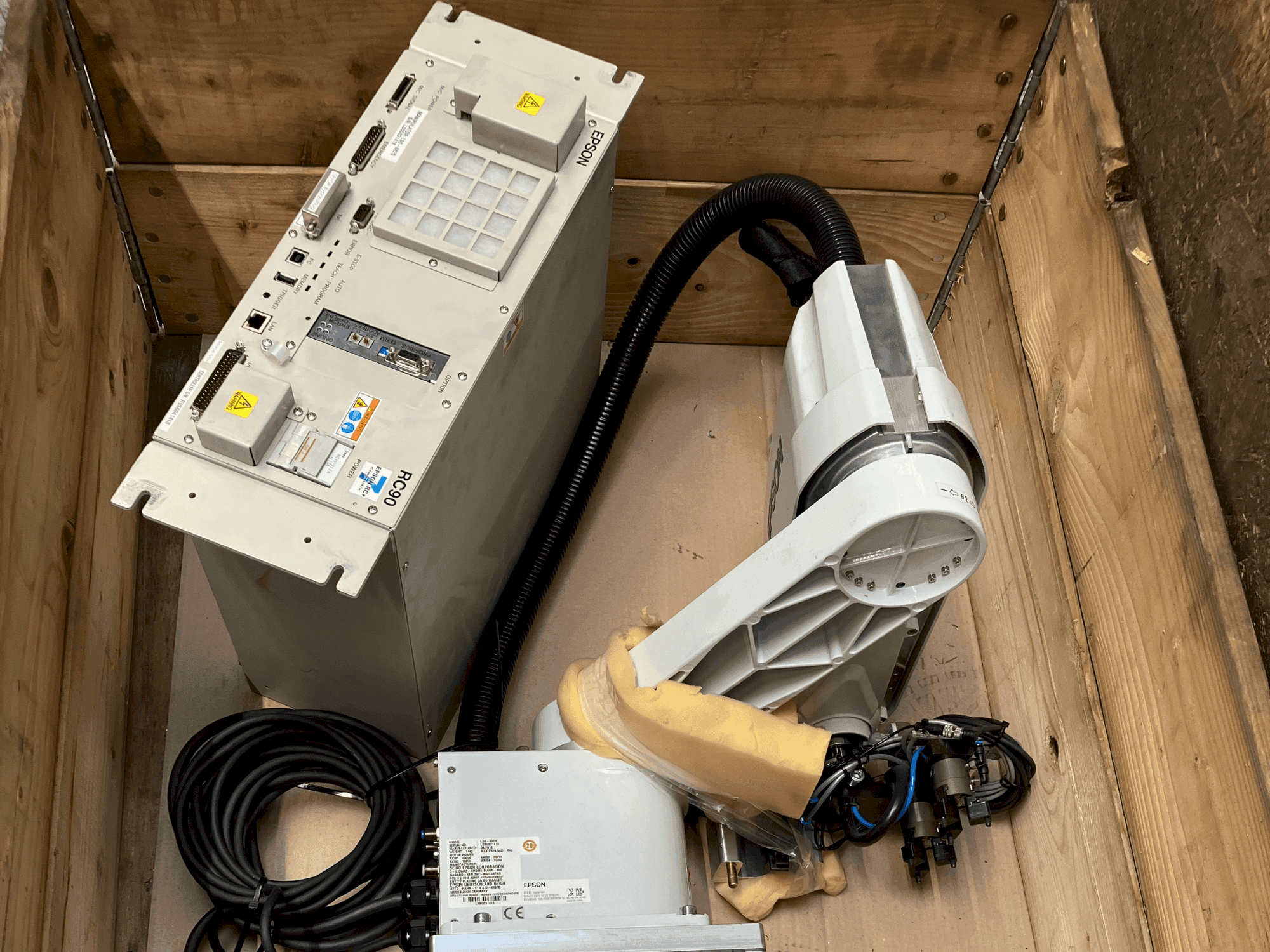 Vista Frontal da EPSON LS3-401S máquina