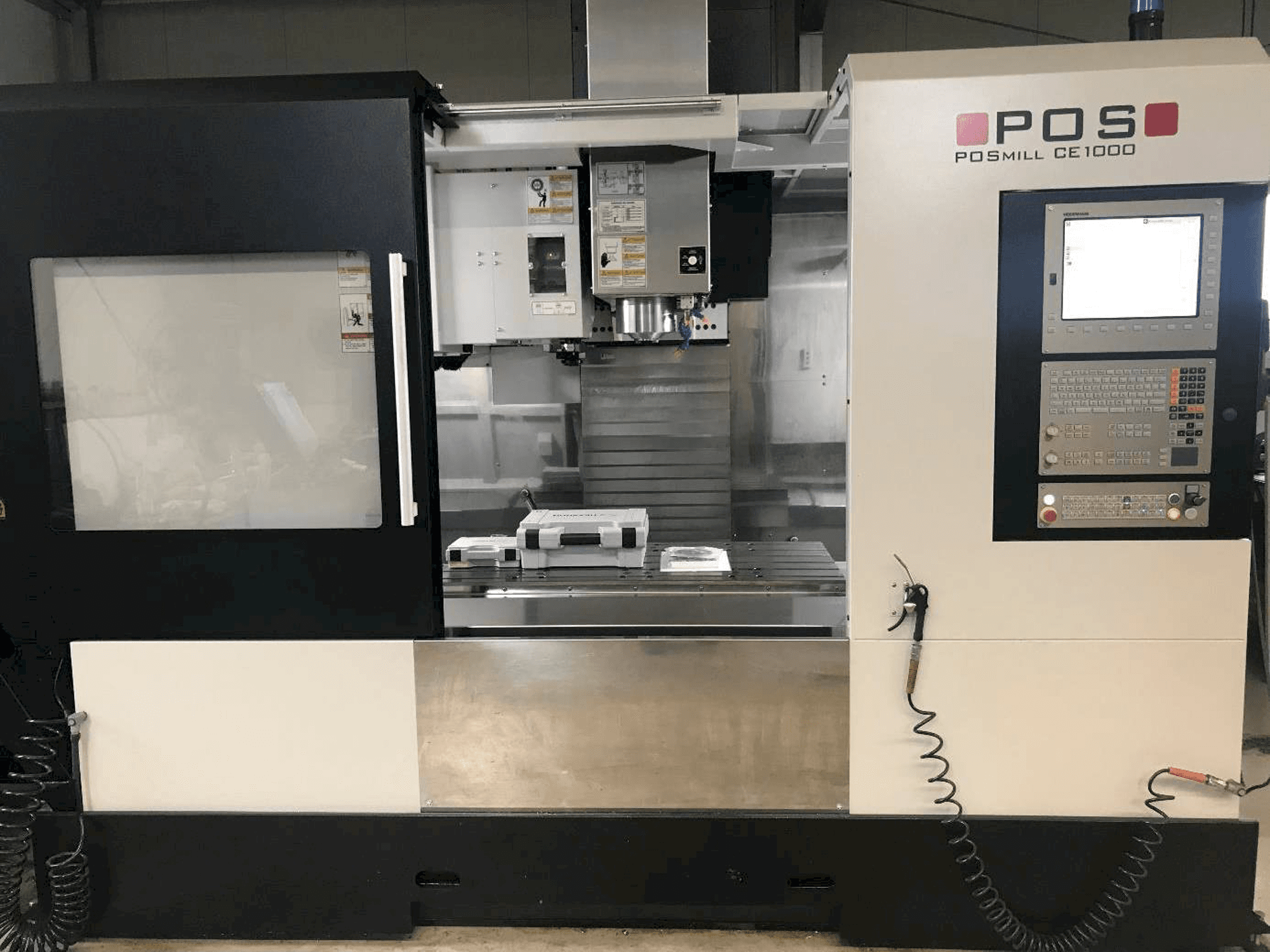 Vista Frontal da POSmill CE 1000 máquina