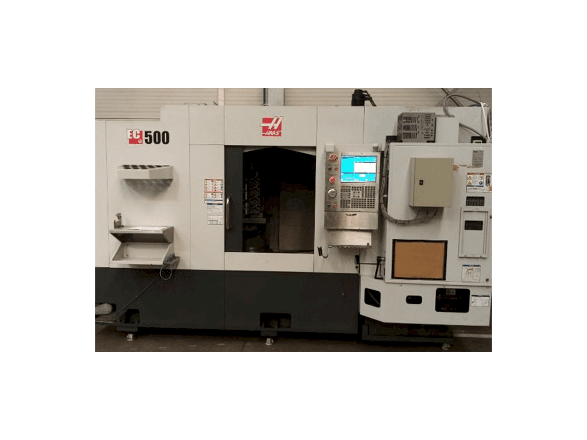 Vista Frontal da HAAS EC-500 máquina