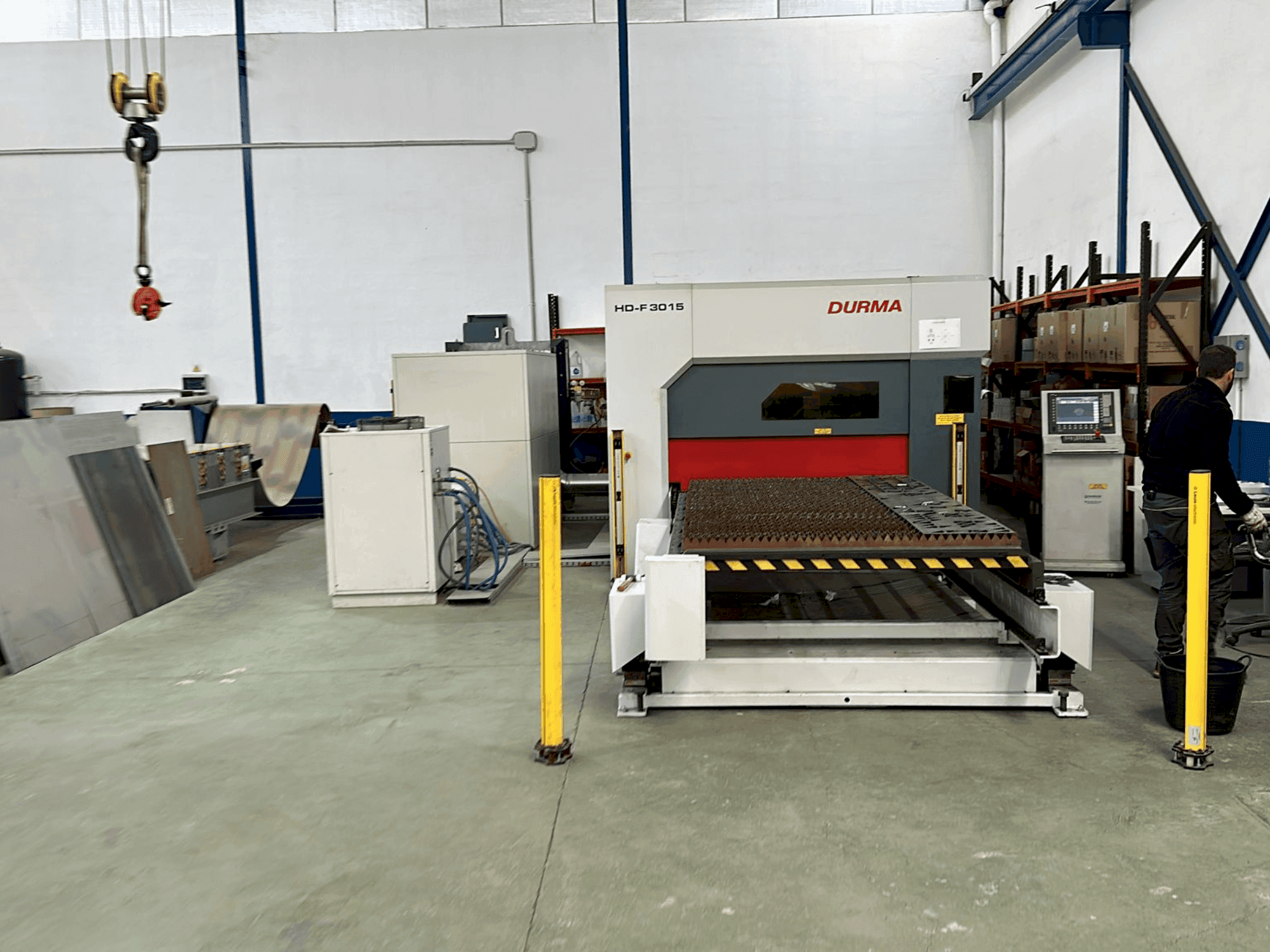 Vista Frontal da Durma HD-F 3015 máquina