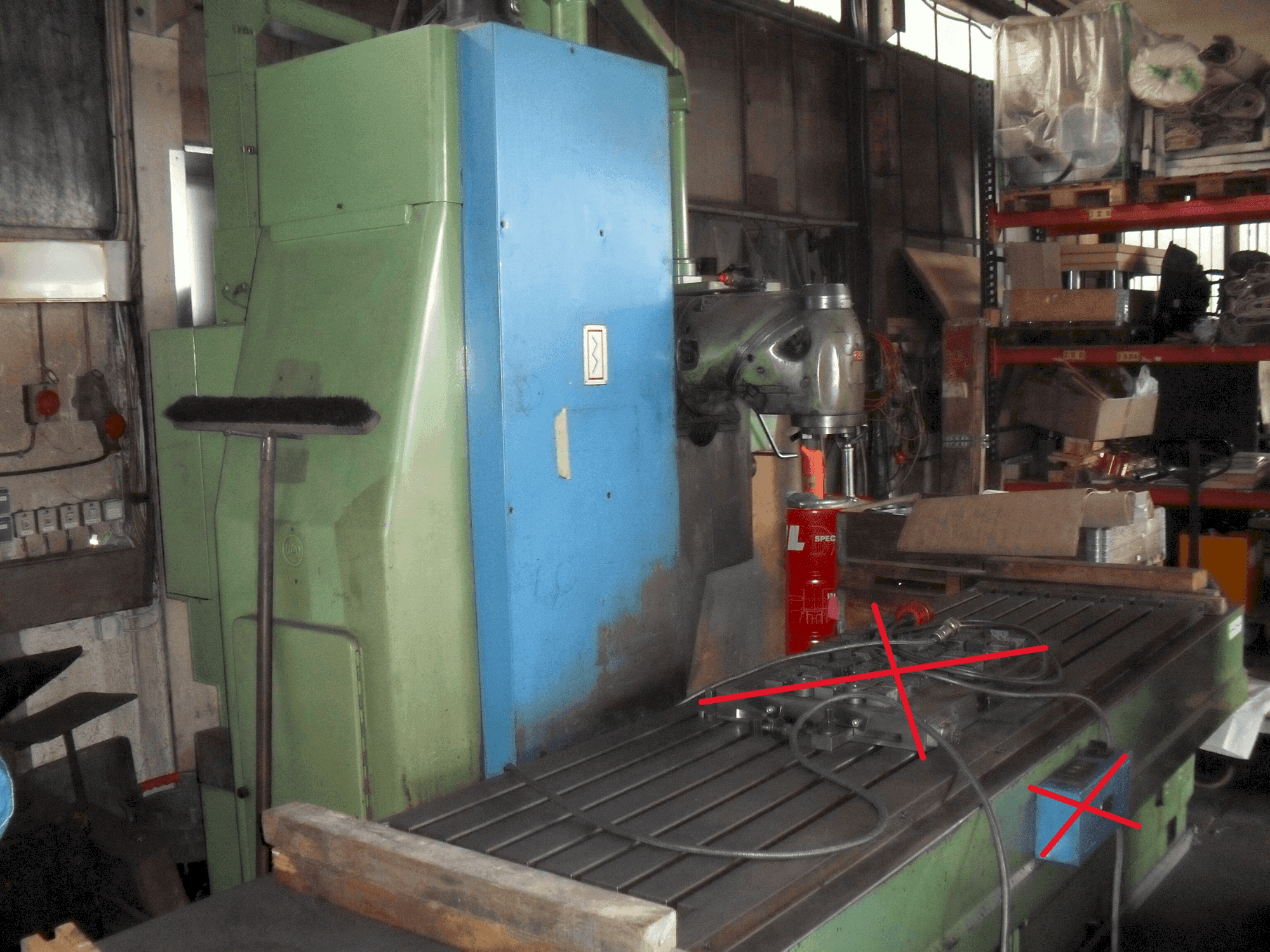 Vista Frontal da SACHMAN RP 3 máquina