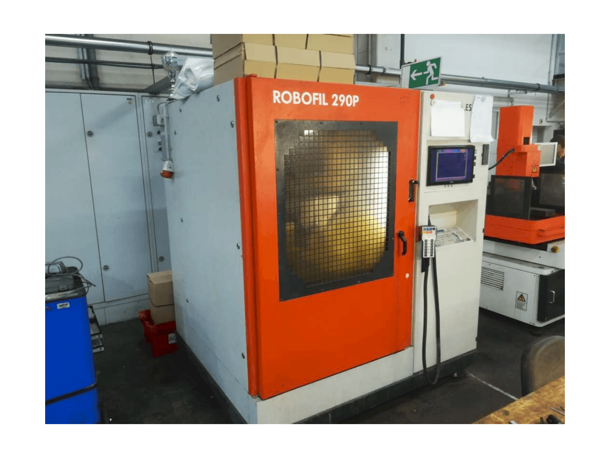 Vista Frontal da CHARMILLES Robofil 290 P máquina