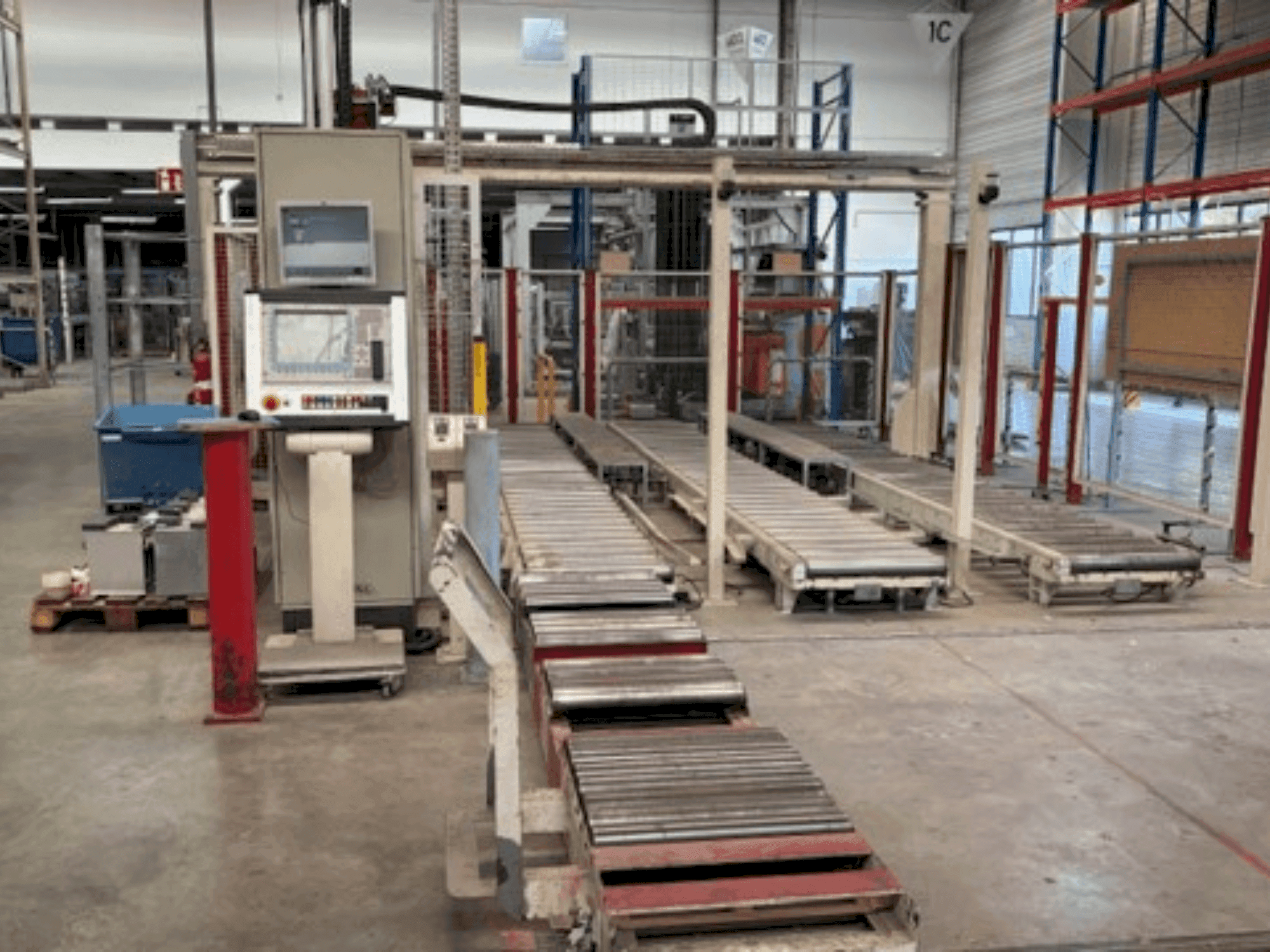 Vista Frontal da LIGMATECH MAW/Nottmeyer, Ligmatech máquina