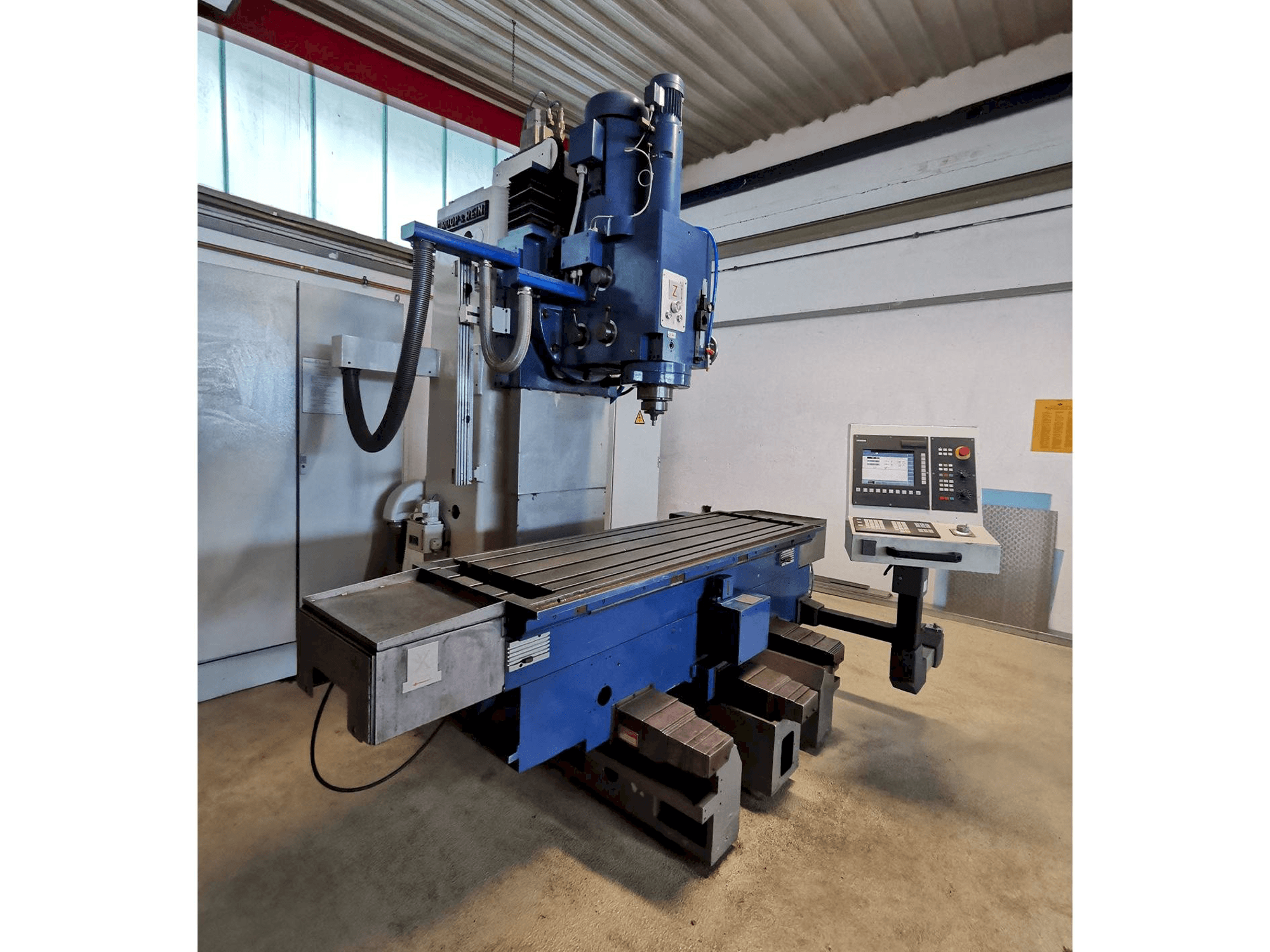 Vista Frontal da Droop & Rein FS 100 ke máquina