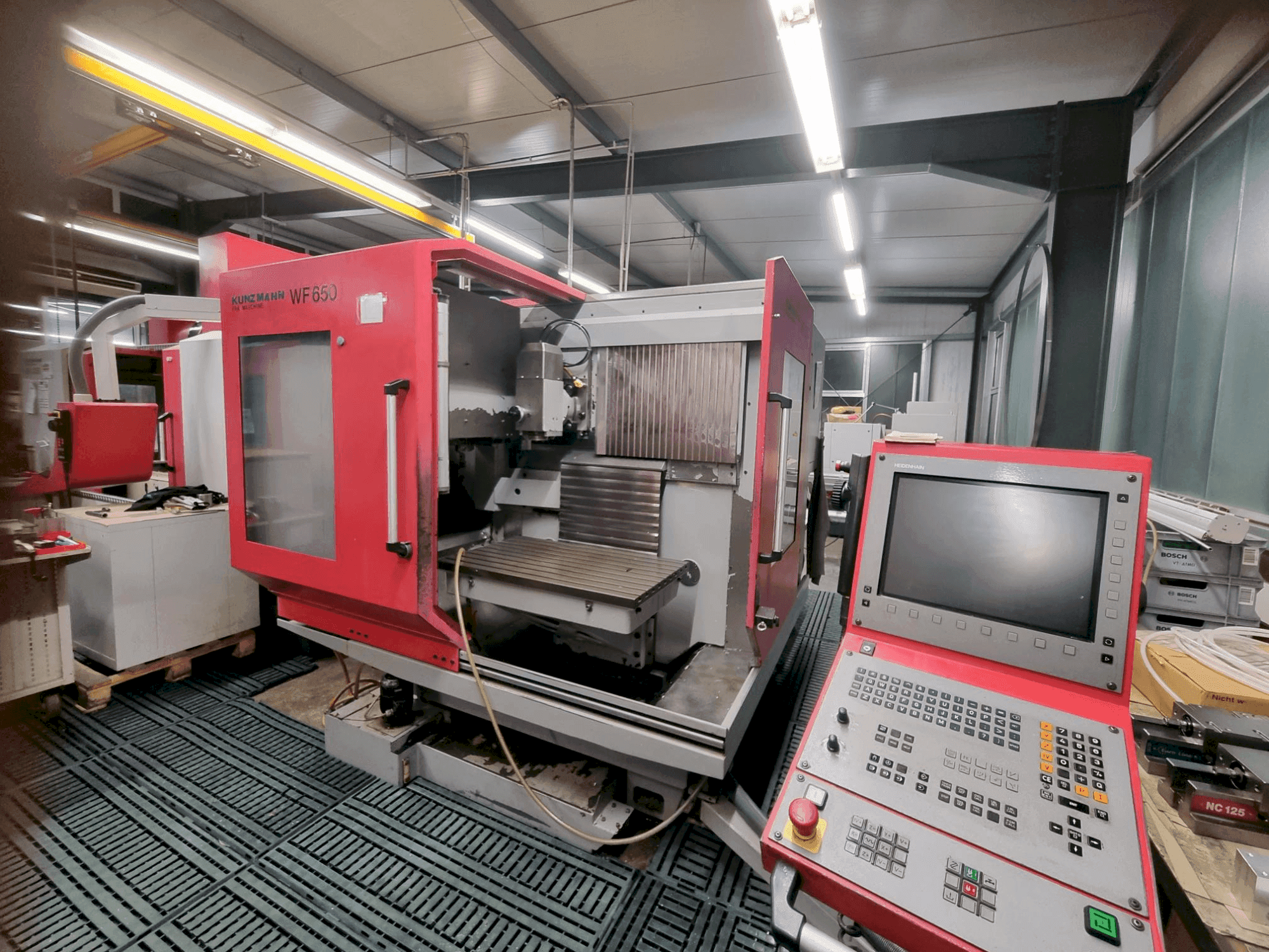 Vista Frontal da KUNZMANN WF 650 máquina