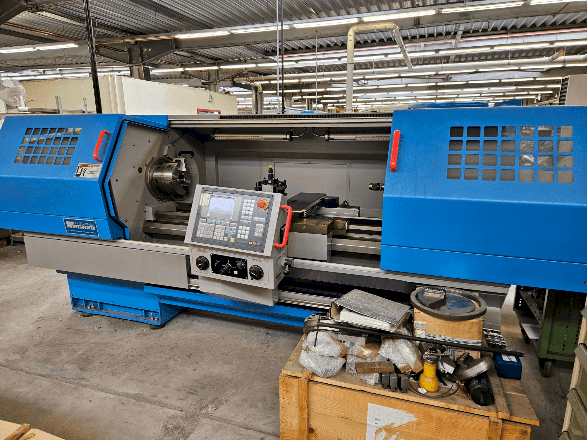 Vista Frontal da WAGNER WDE 500 máquina