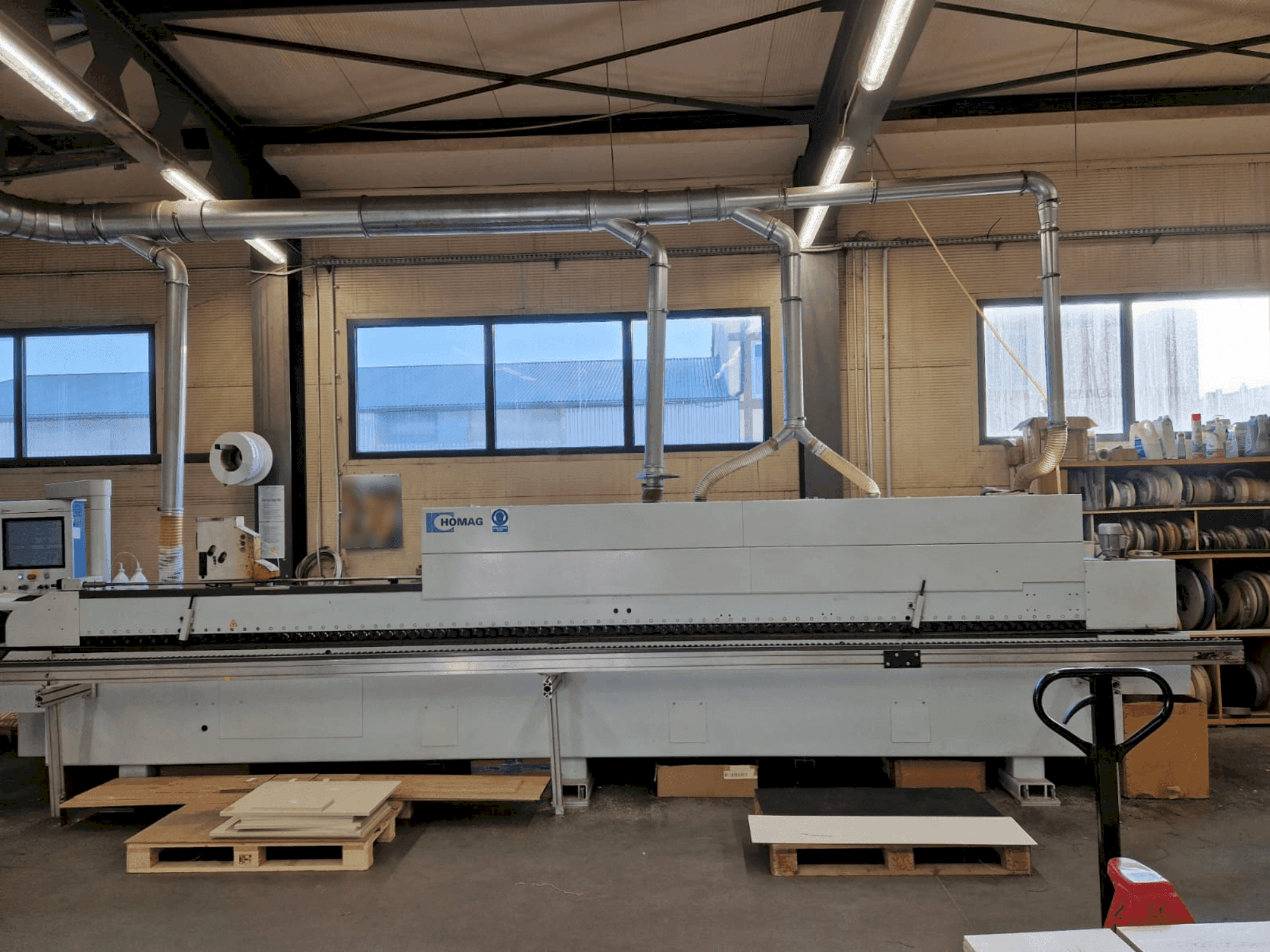 Vista Frontal da HOMAG KAL210 Ambition 2262 máquina