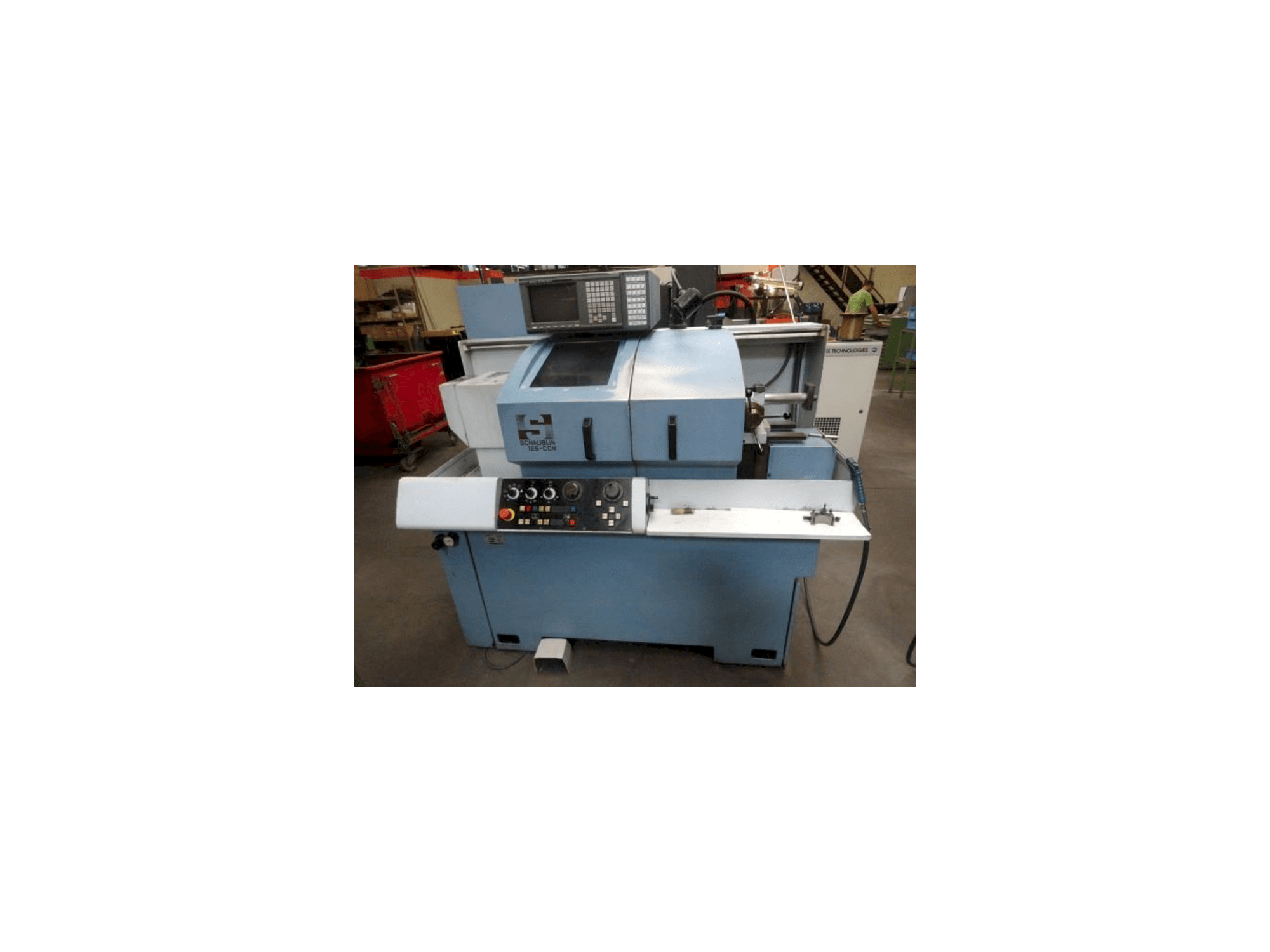 Vista Frontal da SCHAUBLIN 125-CCN máquina