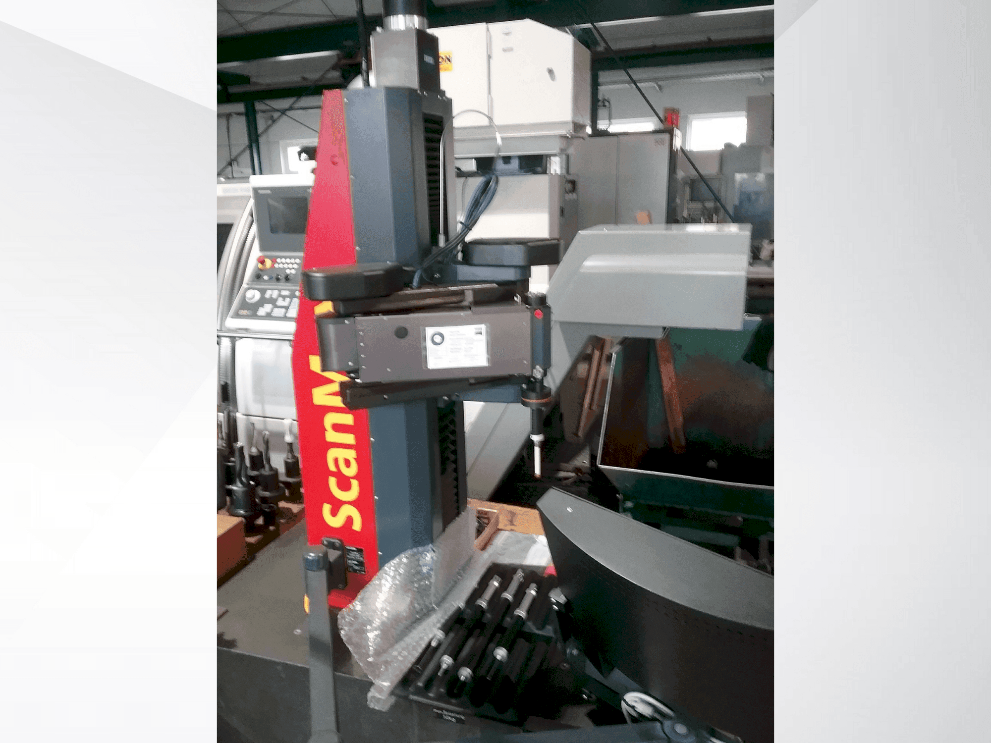 Vista Frontal da ZEISS ScanMax máquina