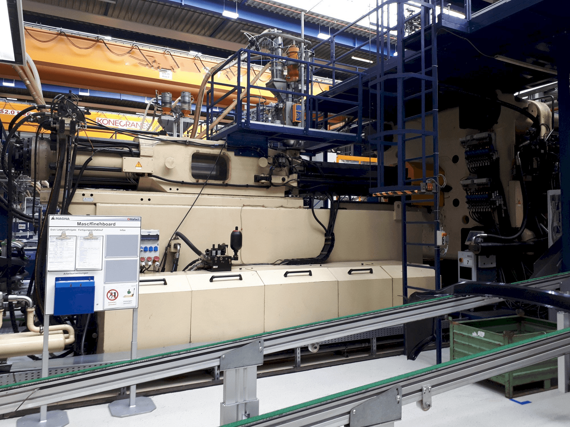 Vista Frontal da Husky SGM 3650 máquina