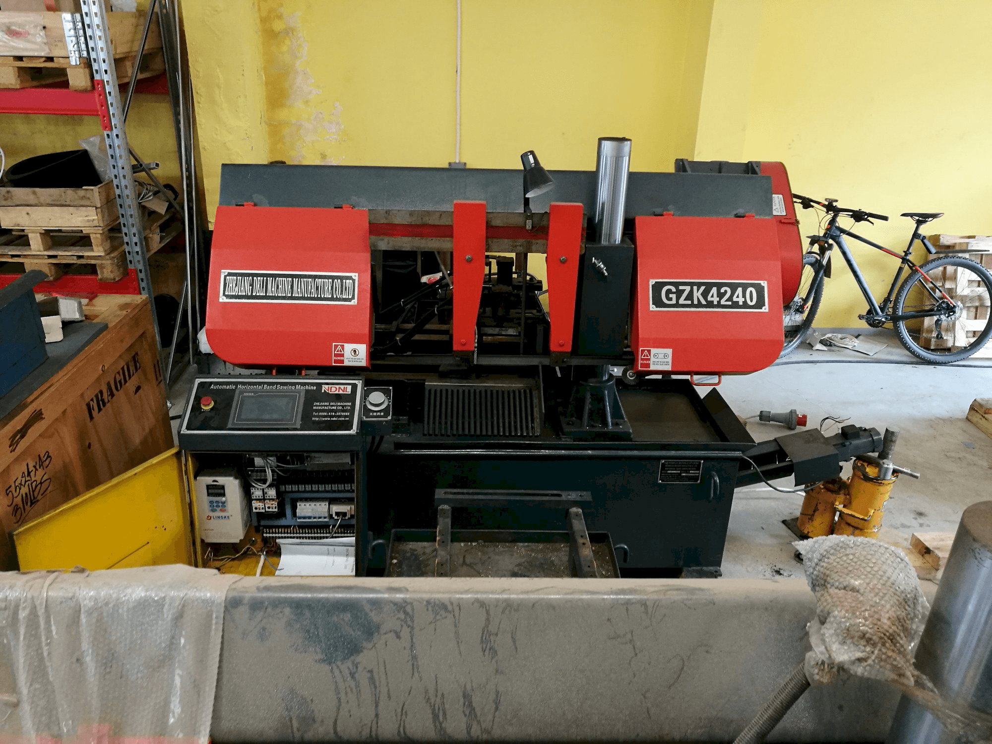 Vista Frontal da NDNL GZK4240 máquina