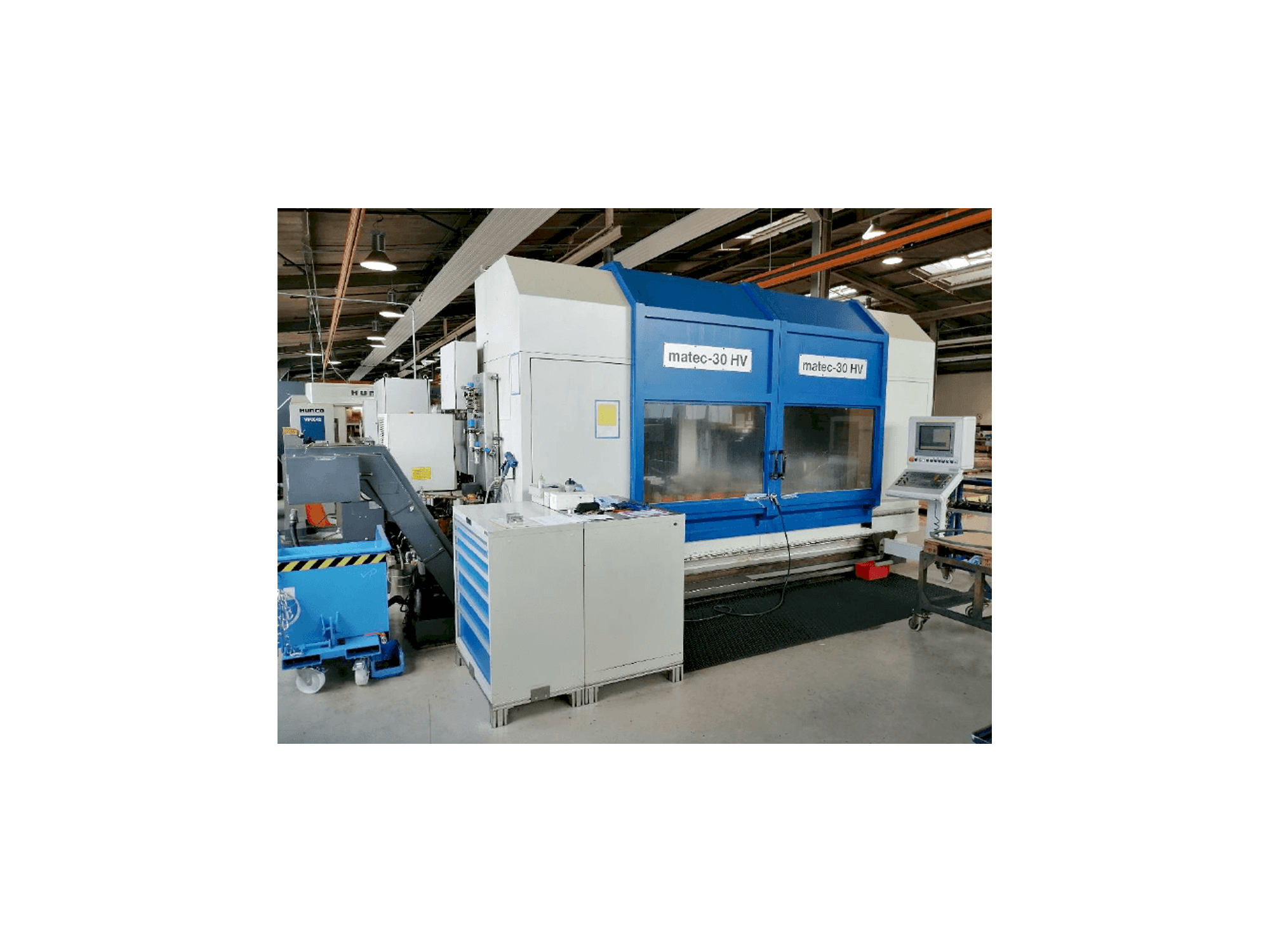 Vista Frontal da Matec 30 HV máquina