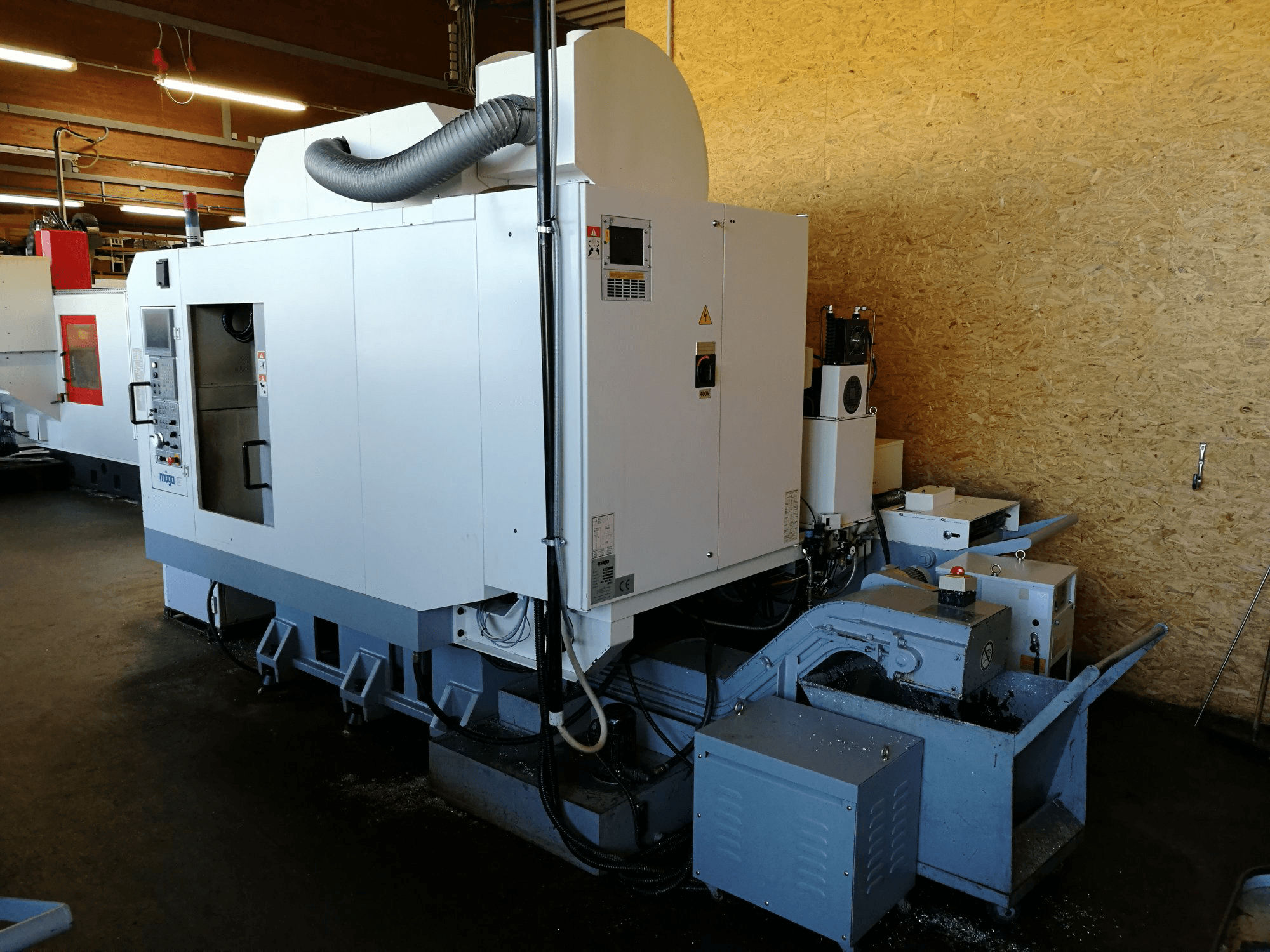 Vista Direita da Muga S500 máquina