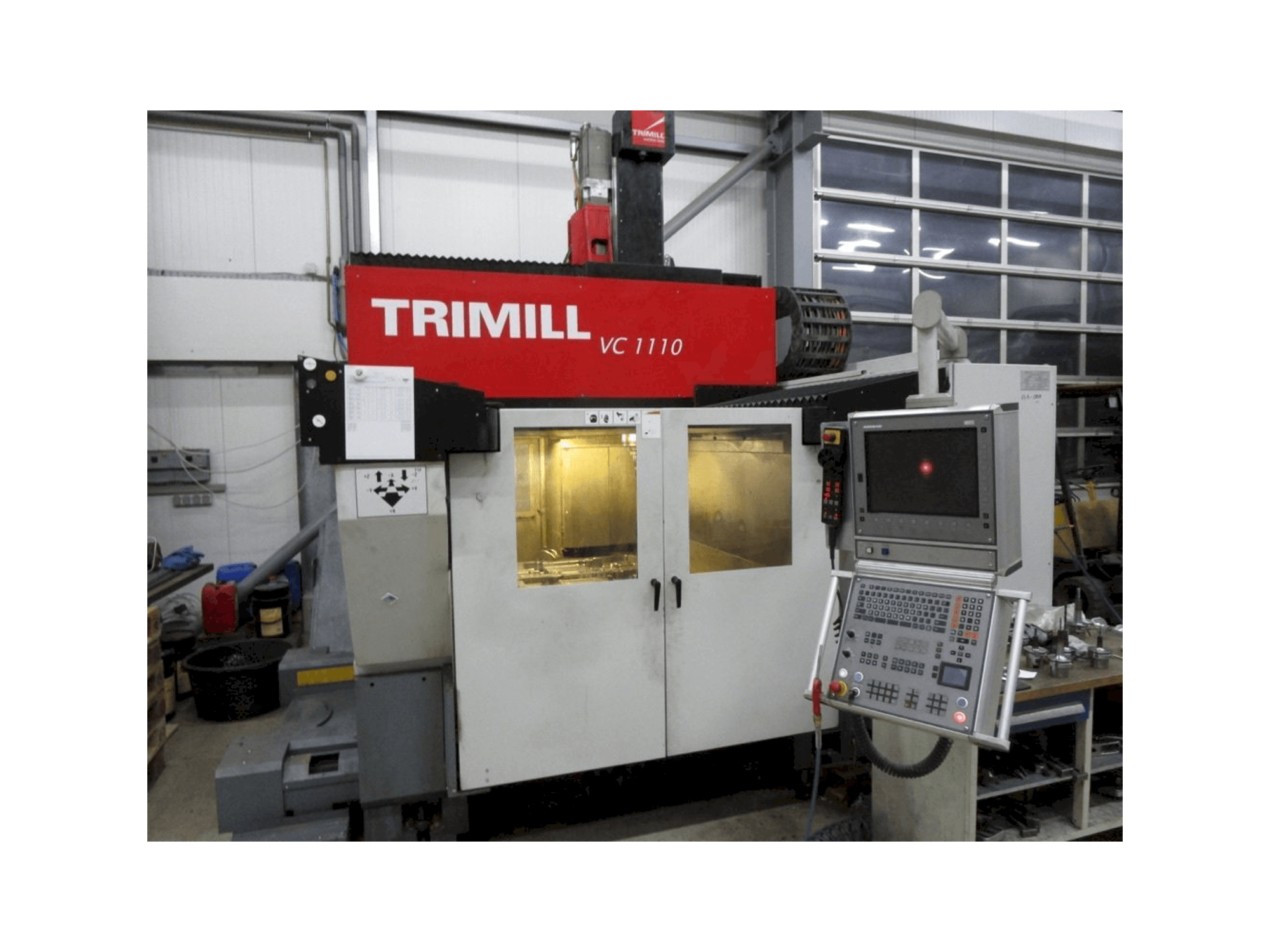 Vista Frontal da TRIMILL VC1110 máquina