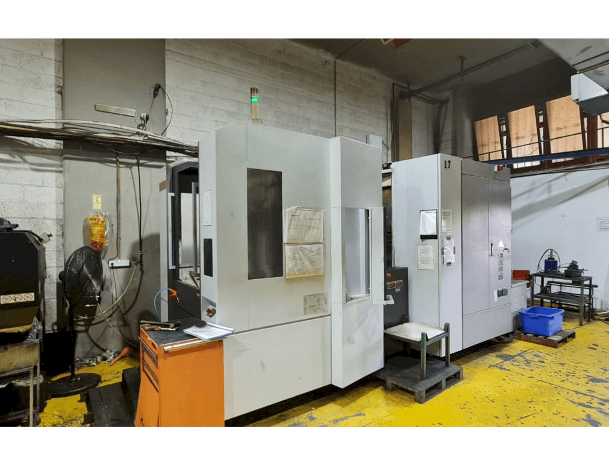 Vista Frontal da MORI SEIKI NH-5000 / 40DCG máquina