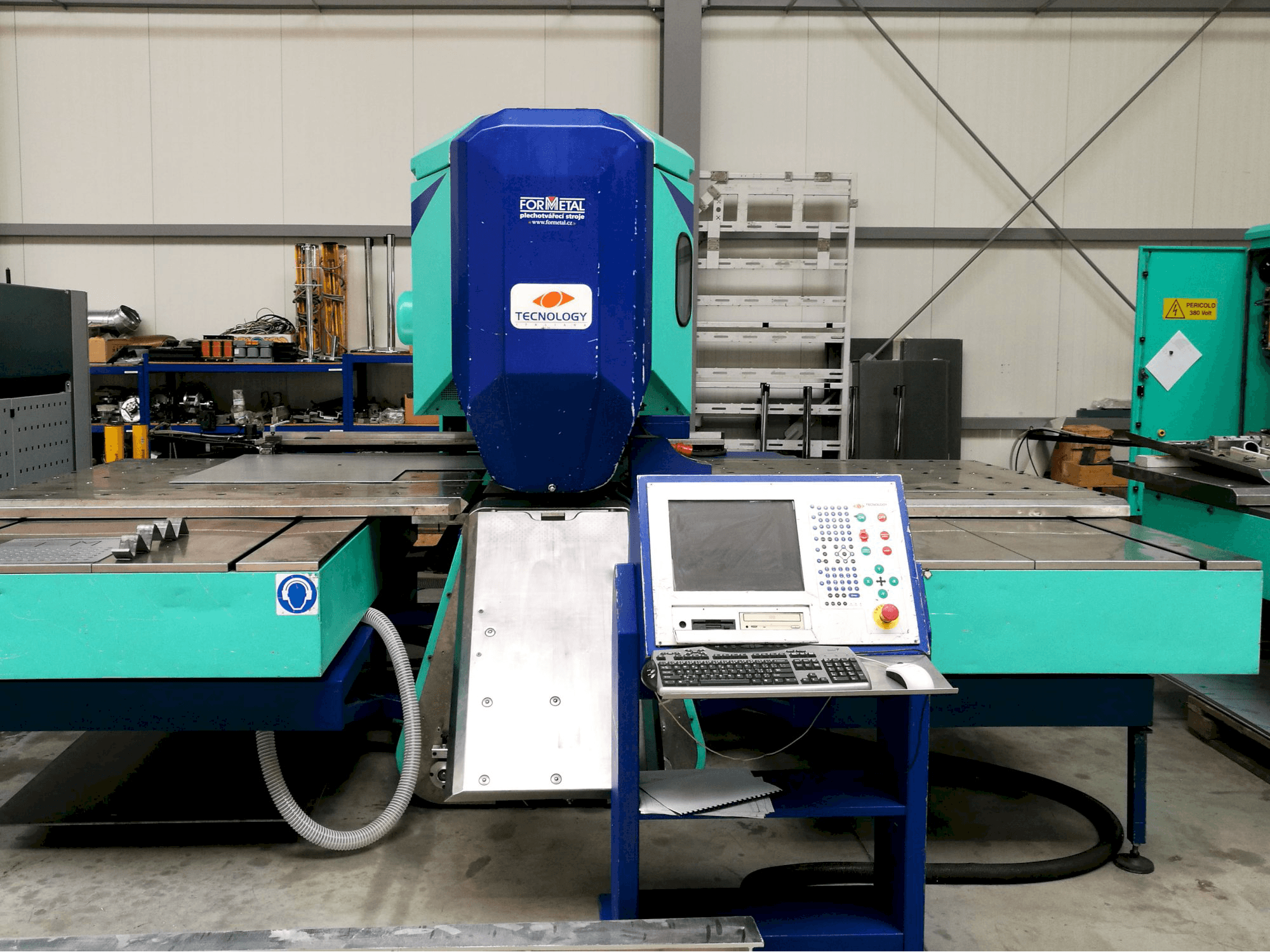 Vista Frontal da TECNOLOGY Italiana TECNOTRANSFER 15 SR máquina