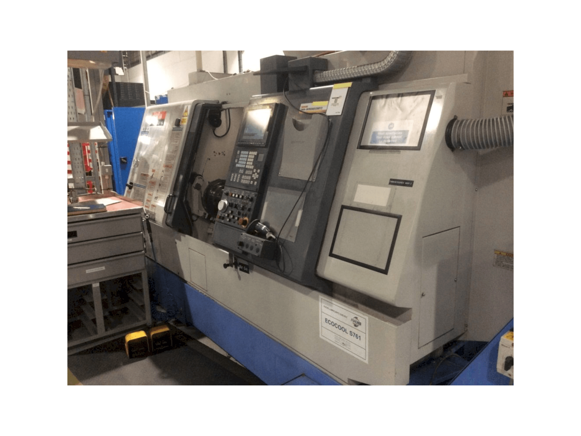 Vista Frontal da Mazak Integrex 200-2Y máquina