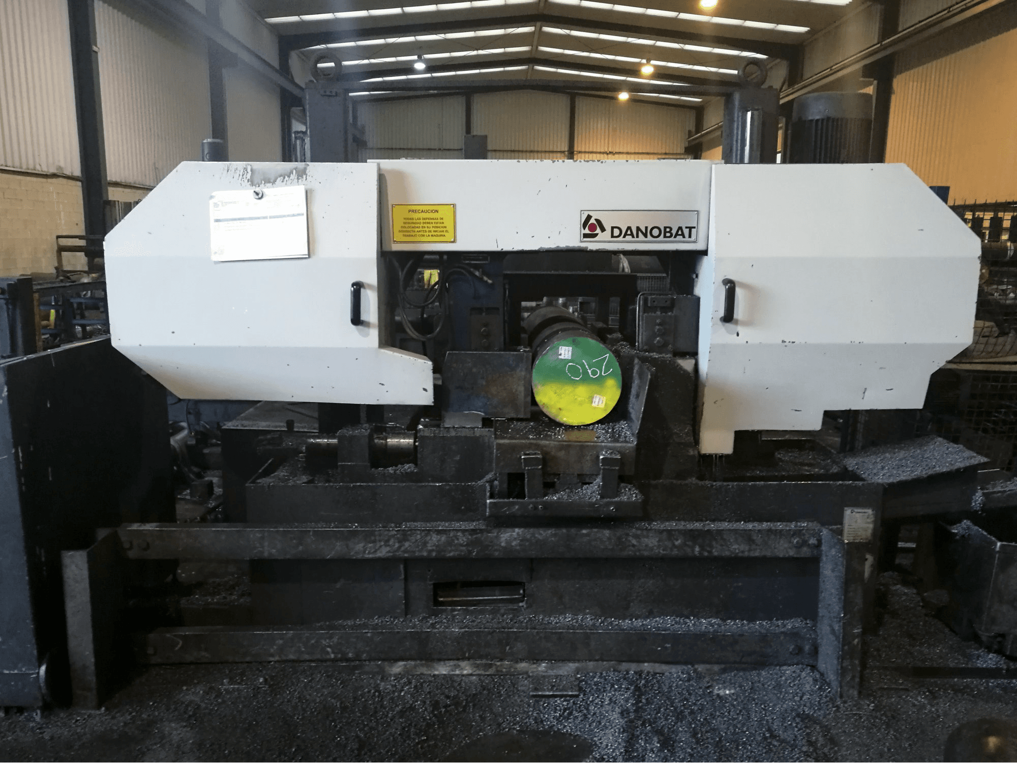 Vista Frontal da DANOBAT ASR 350 AF máquina