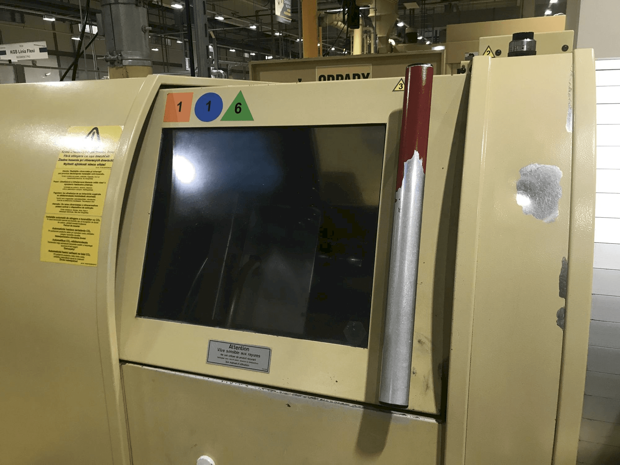 Vista Frontal da TRAUB TNL 26 K máquina