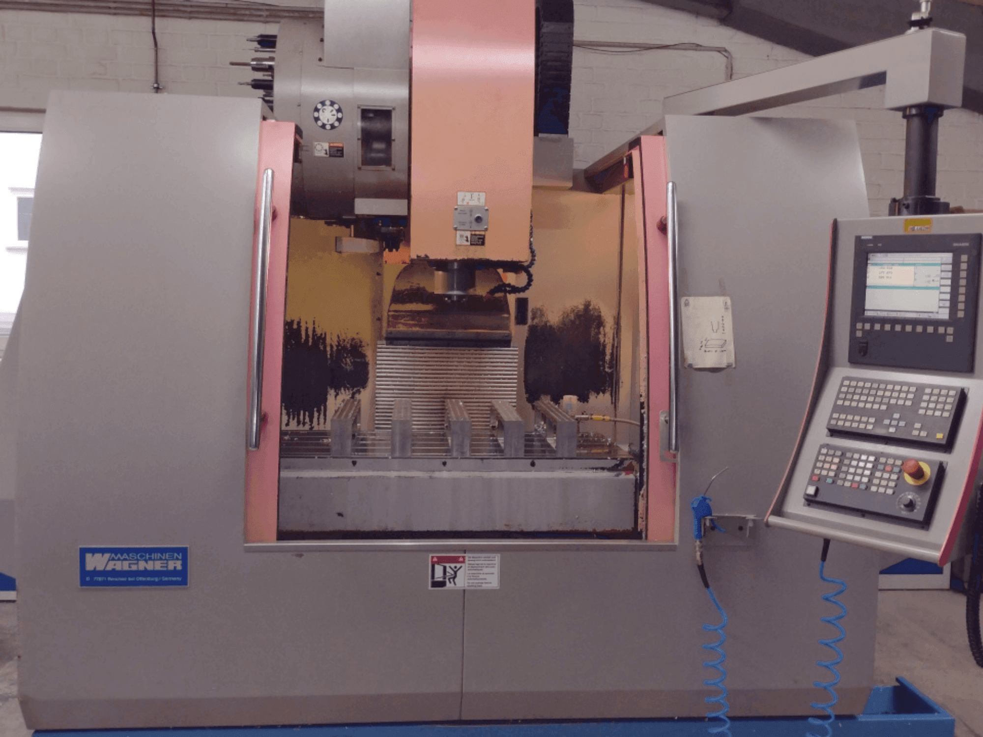 Vista Frontal da WAGNER WMC 1100 máquina