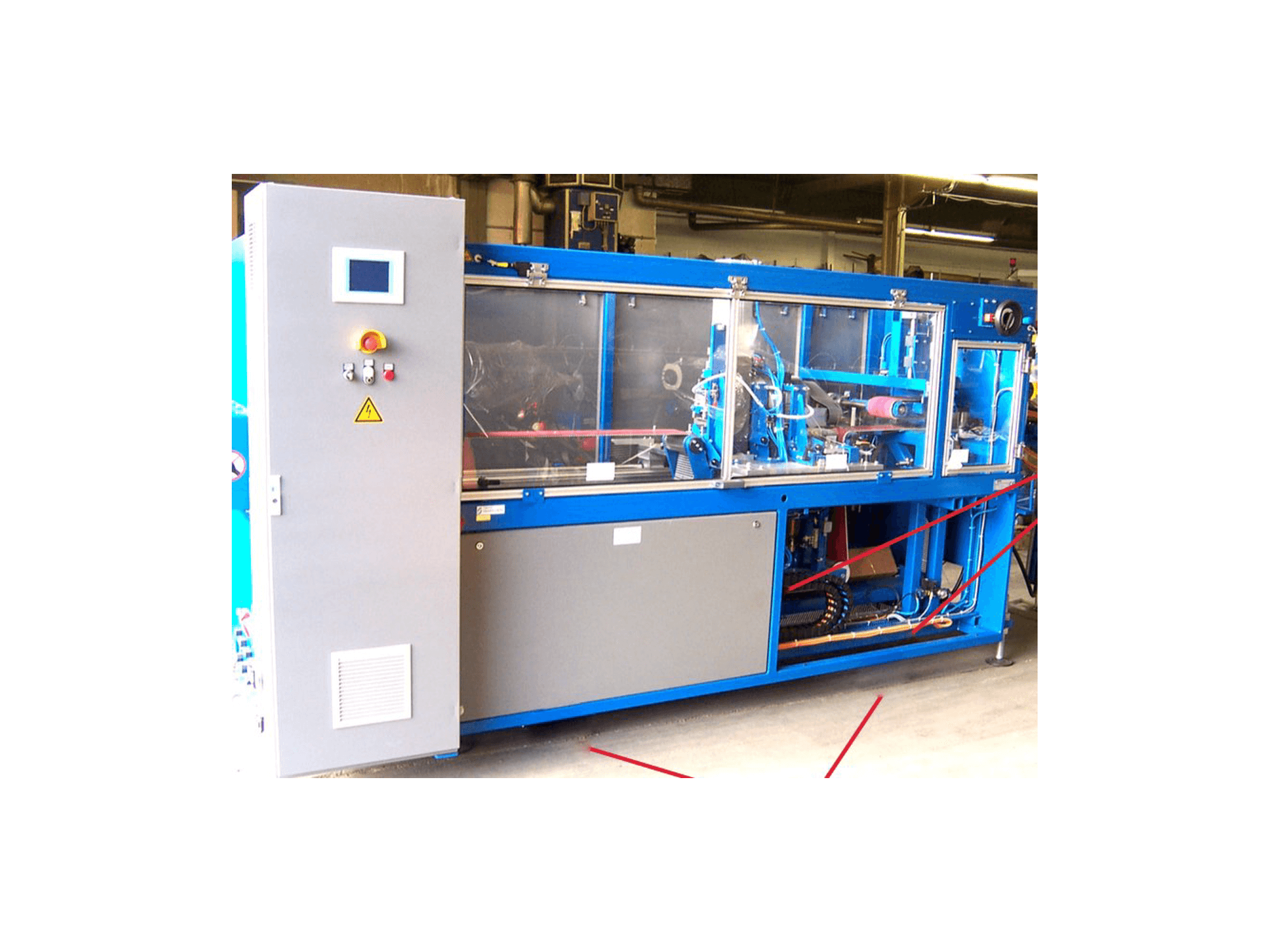 Vista Esquerda da BASTON TSQ-P-503-S-100 máquina