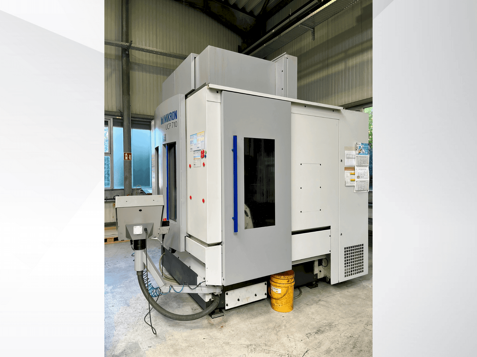 Vista Frontal da MIKRON VCP/UCP 710 máquina