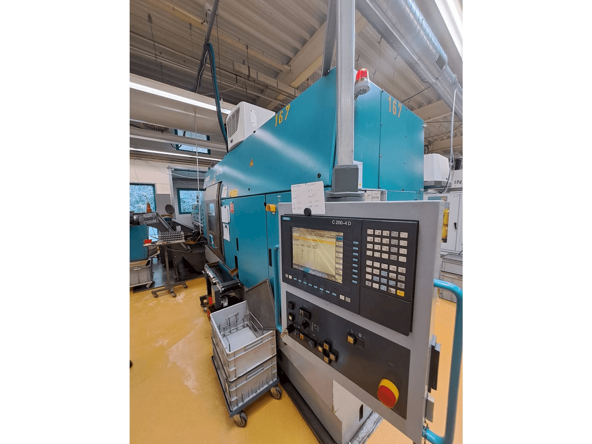 Vista Lateral Direita da Index MS32G máquina