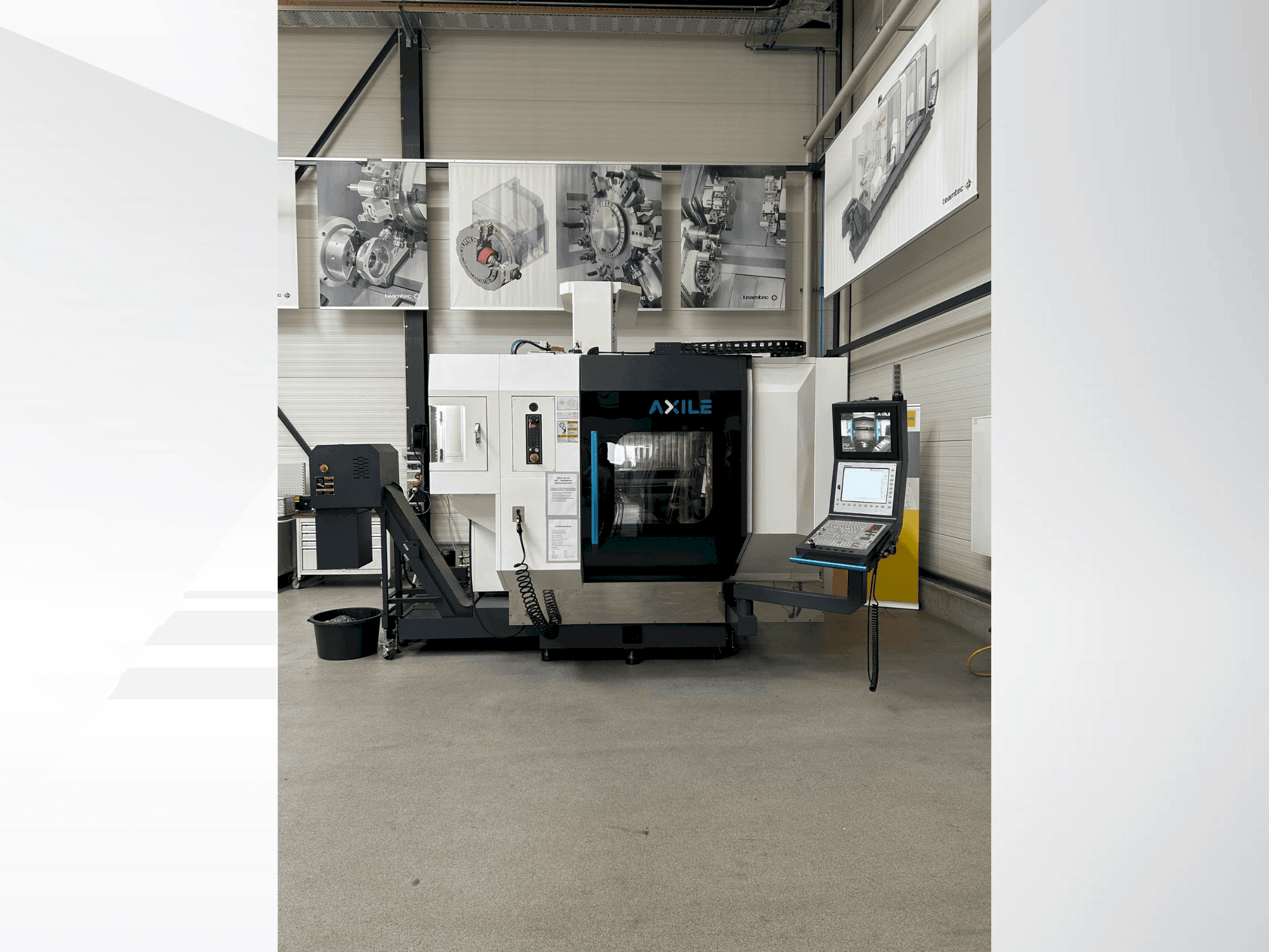 Vista Frontal da AXILE G6i máquina