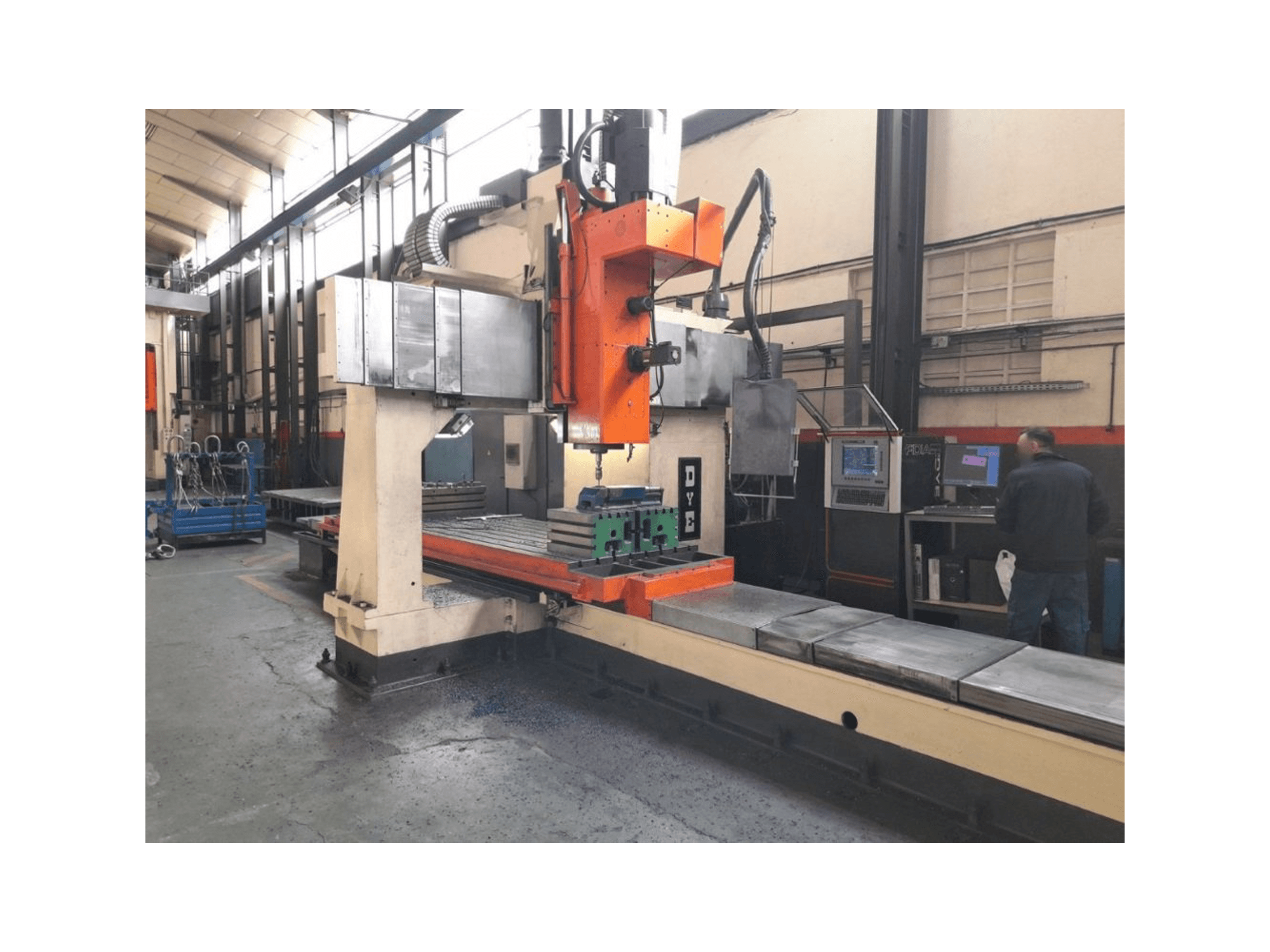 Vista Frontal da DYE FBF-C-N/C máquina