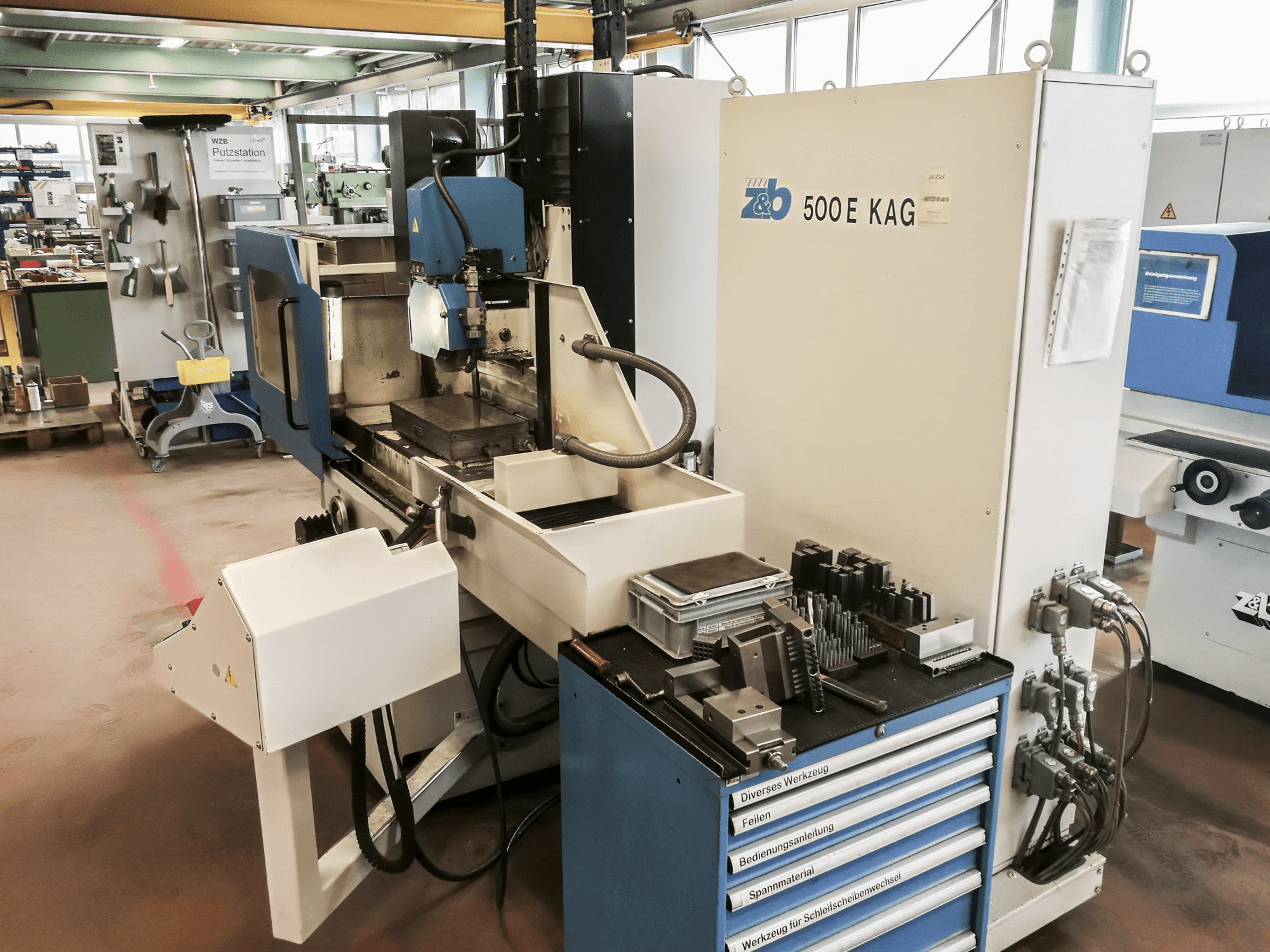 Vista Direita da ZIERSCH & BALTRUSCH STARLINE 500E máquina