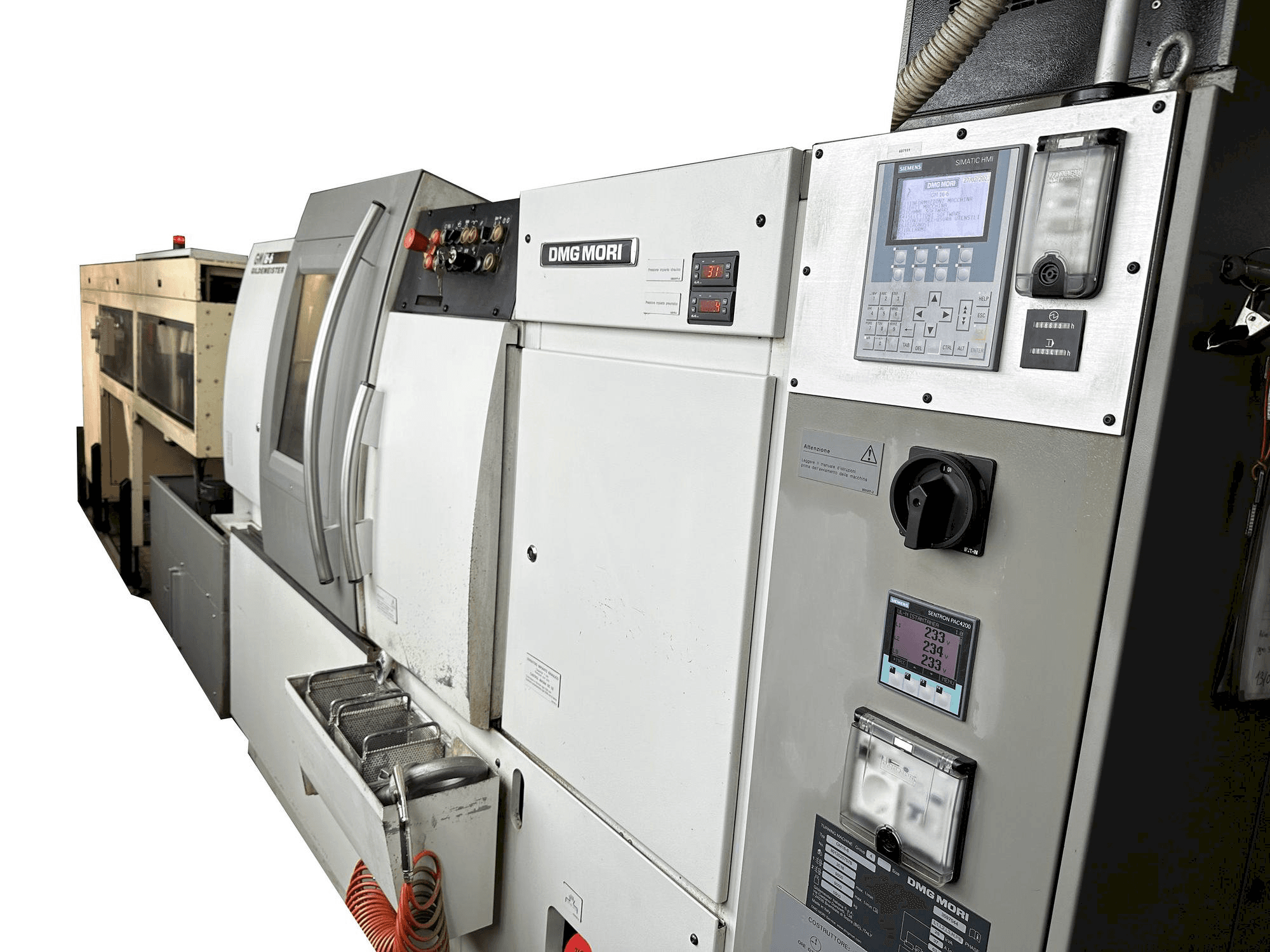 Vista Frontal da DMG MORI GILDEMEISTER GM 16-6AC máquina