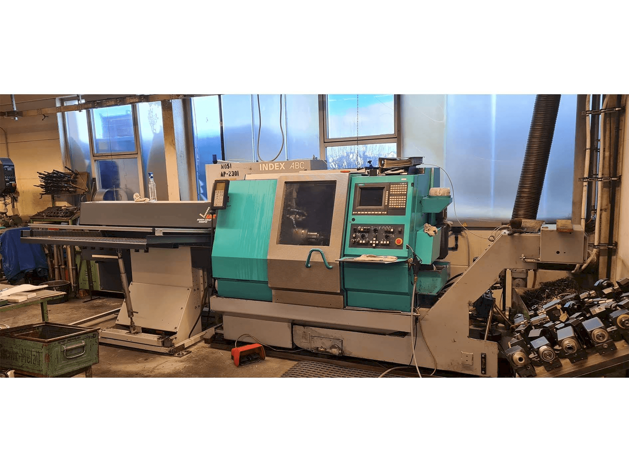 Vista Frontal da Index ABC máquina