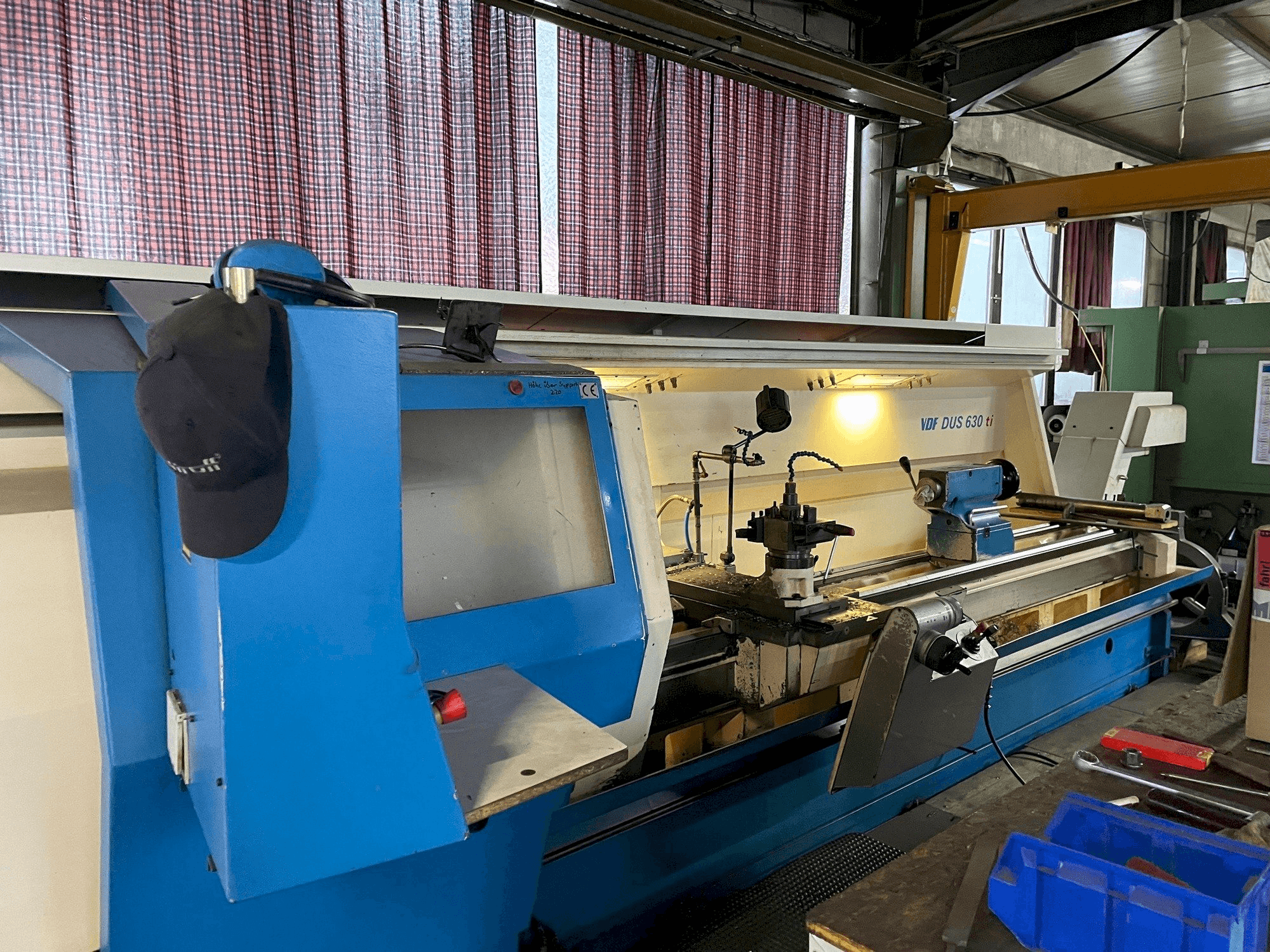 Vista Frontal da VDF BOEHRINGER máquina