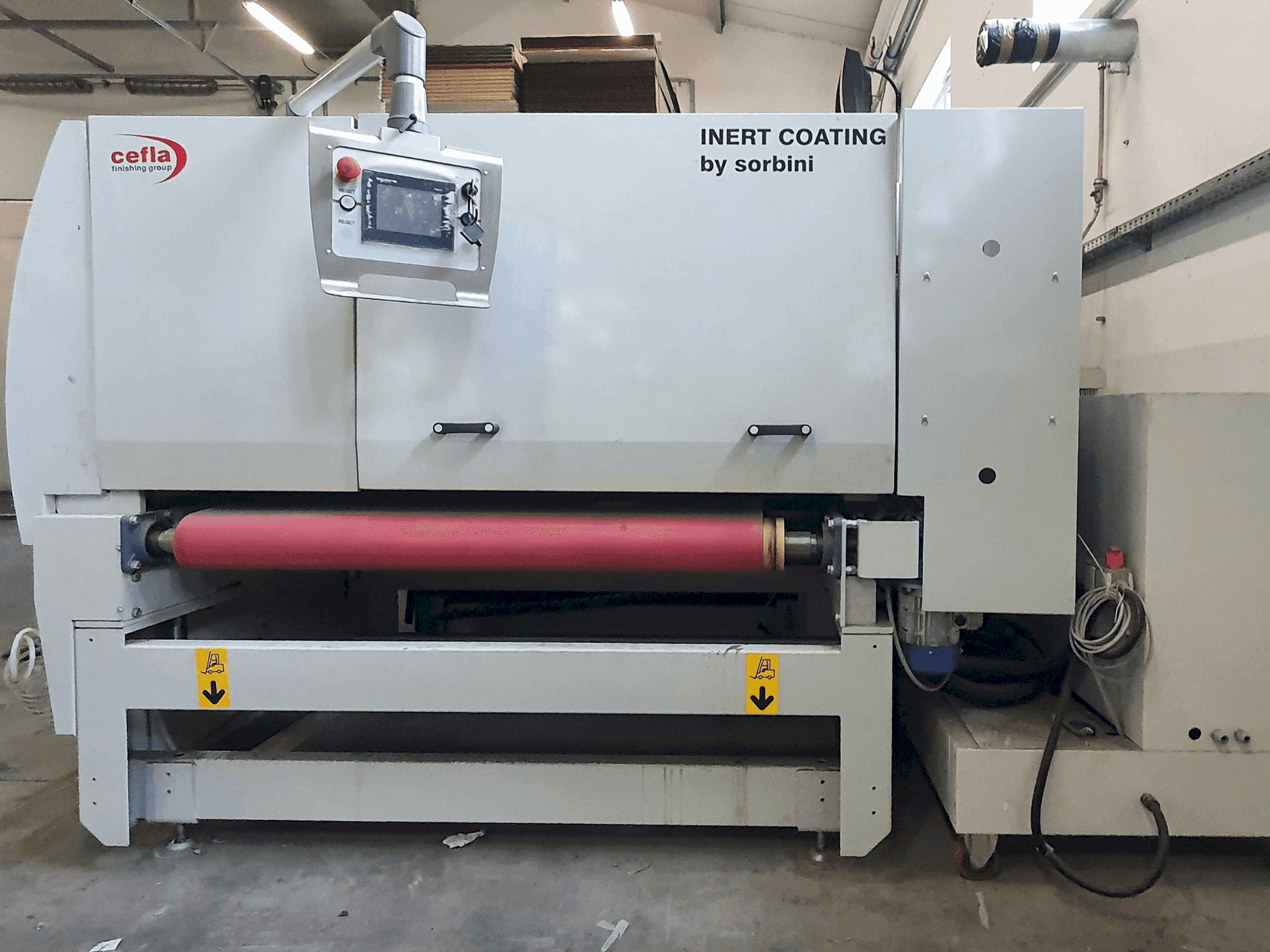 Vista Frontal da CEFLA INTER-TEC máquina