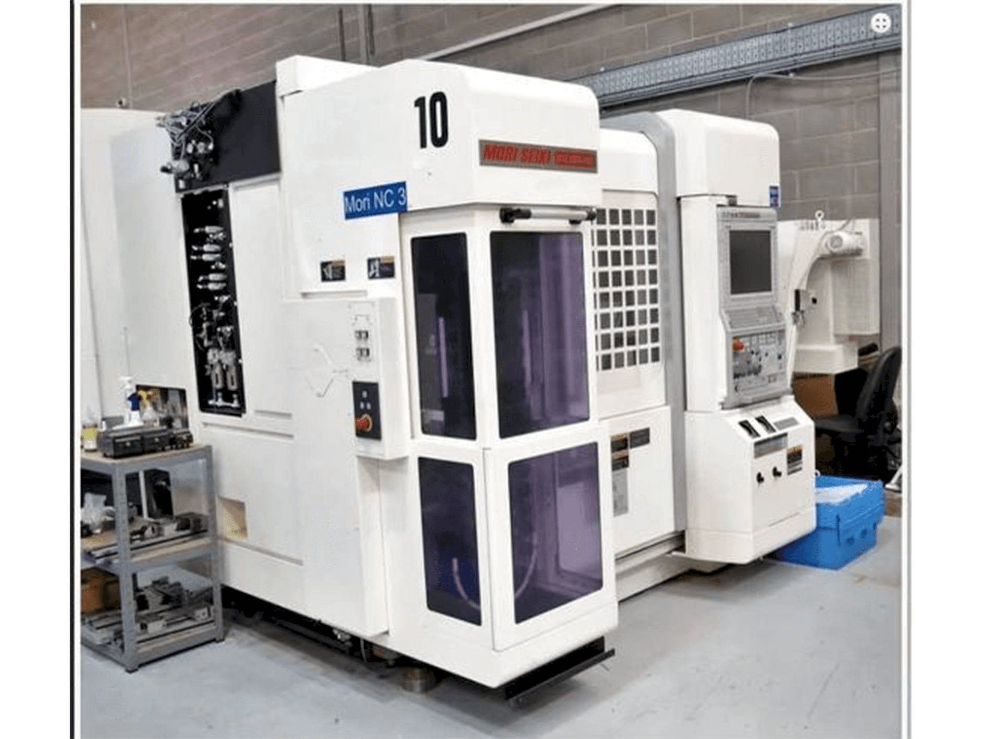 Vista Frontal da DMG MORI NTX1000 HSC SZM máquina