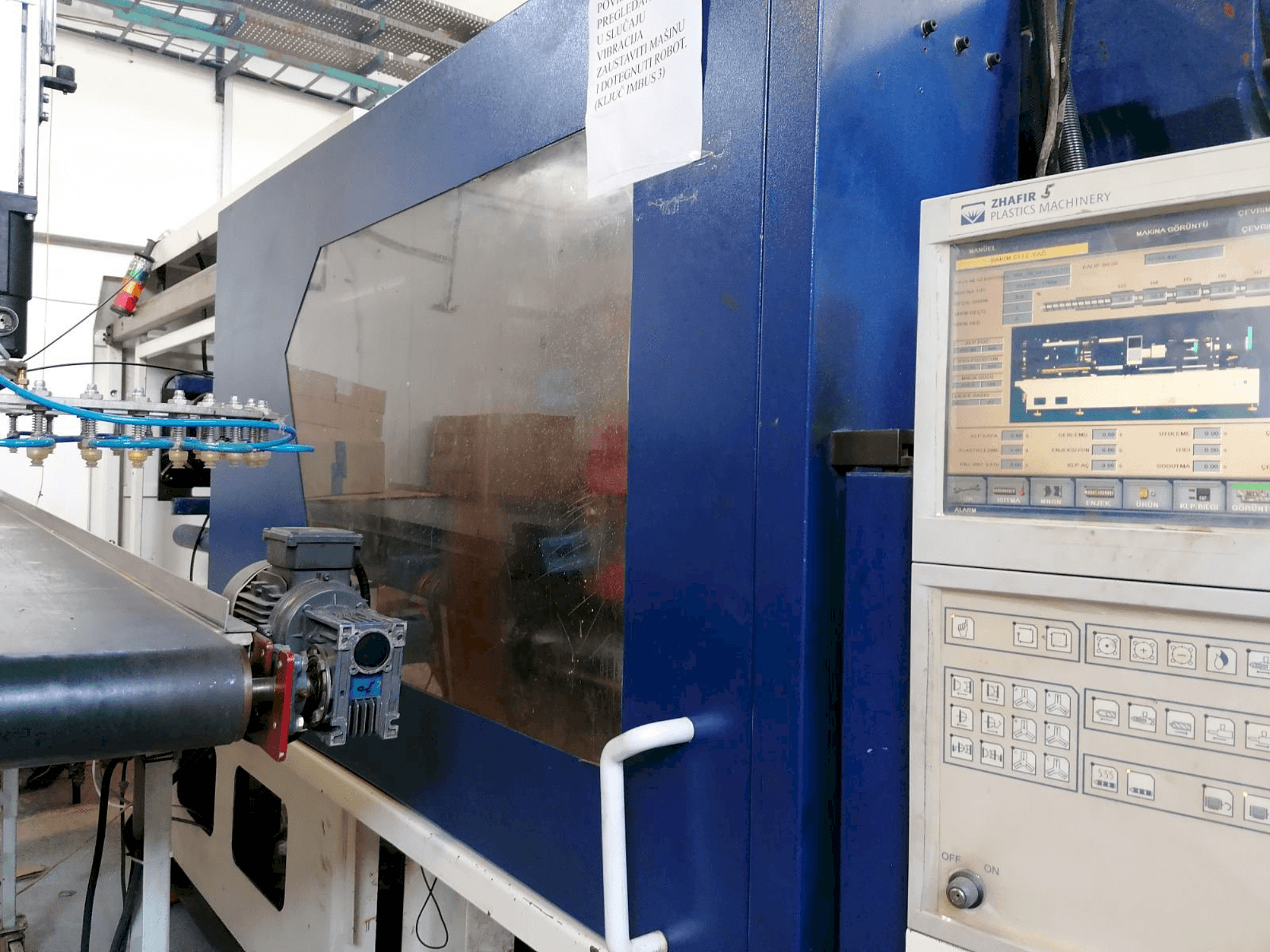 Vista Frontal da HAITIAN Zhafir 410 máquina