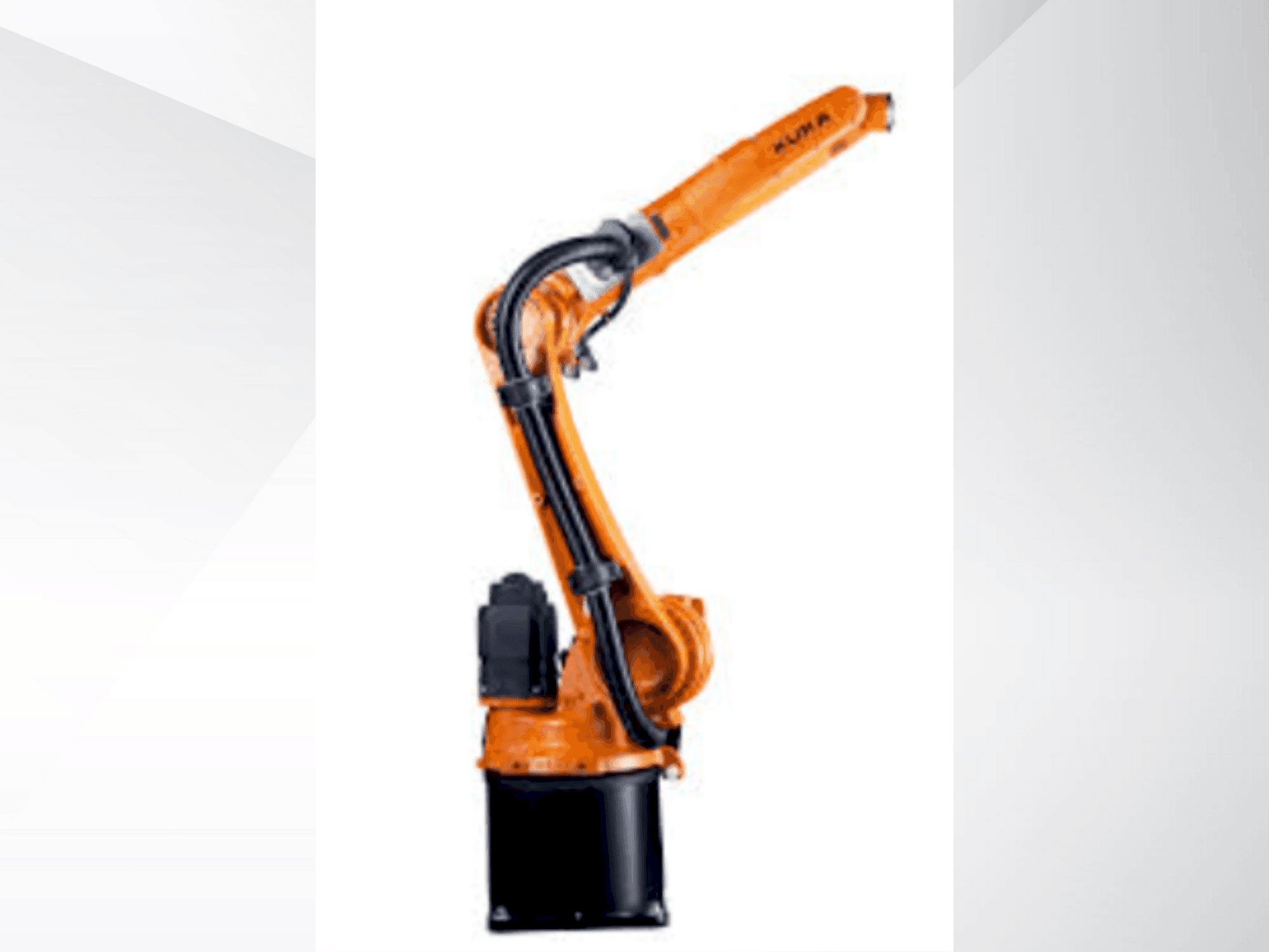 Vista Frontal da KUKA KR 6 R1820 máquina