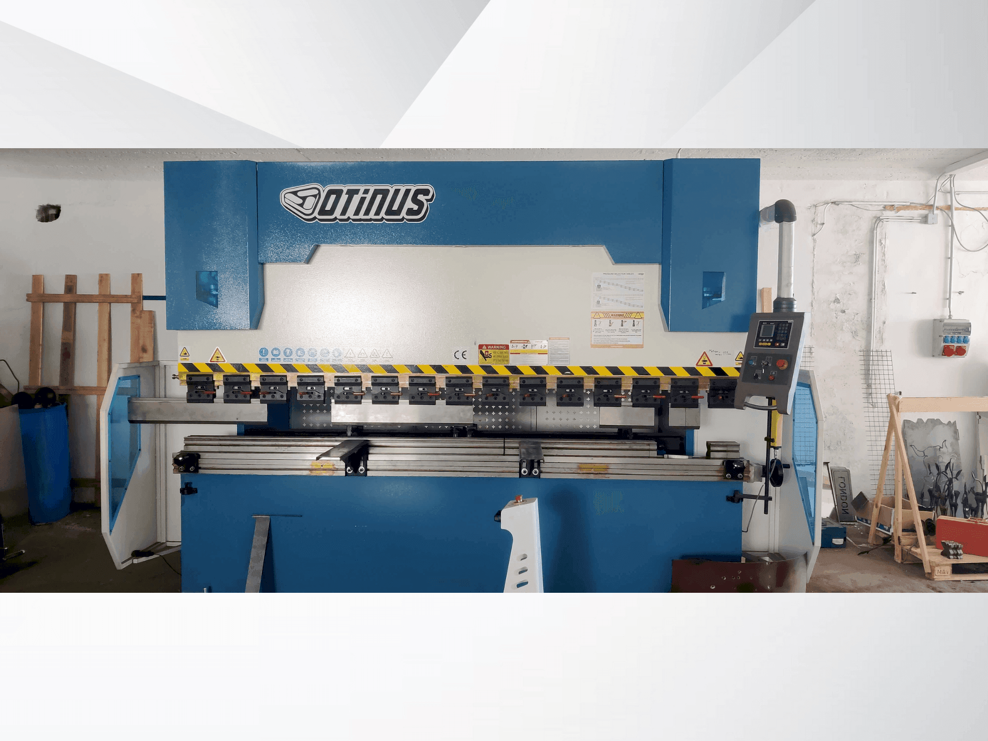 Vista Frontal da OTINUS 2312N máquina