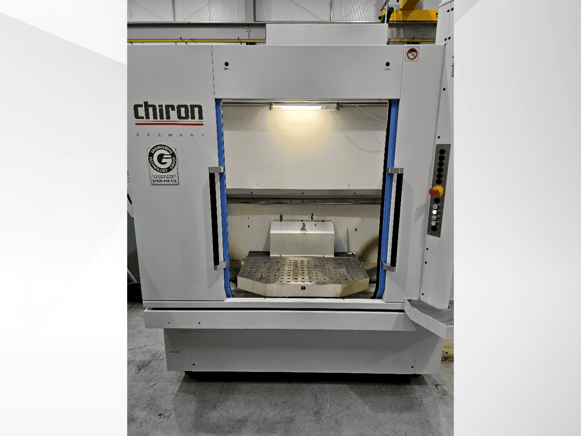 Vista Frontal da CHIRON DZ15W MAGNUM HS máquina