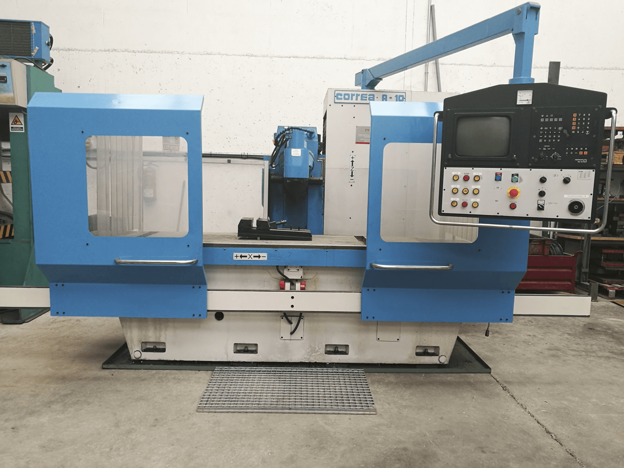 Vista Frontal da Correa A-10 máquina