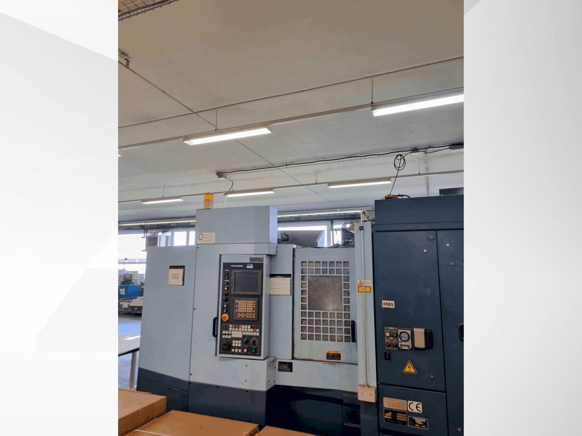 Vista Frontal da Matsuura H PLUS-405 máquina