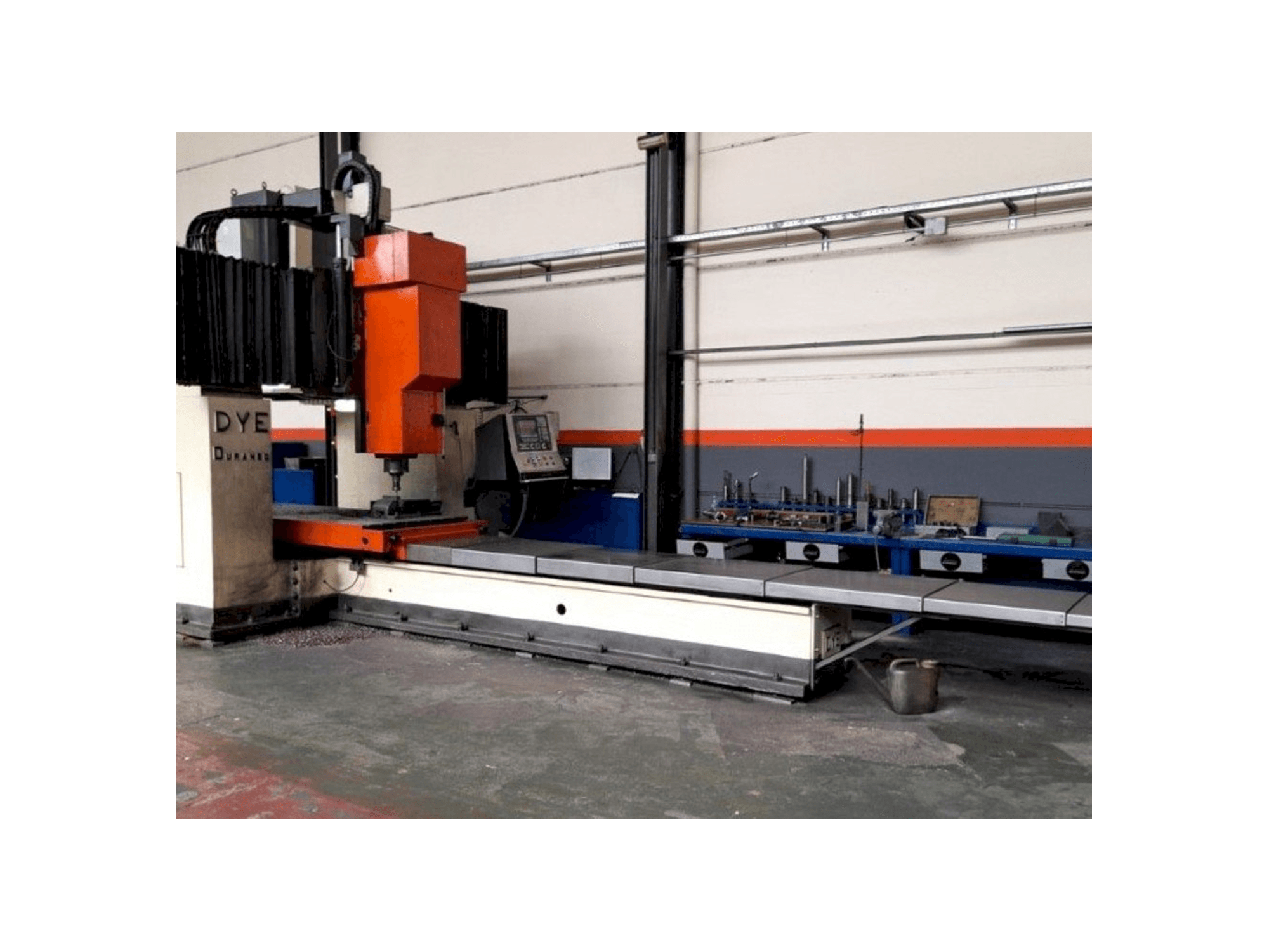 Vista Frontal da DYE FD-3600 máquina