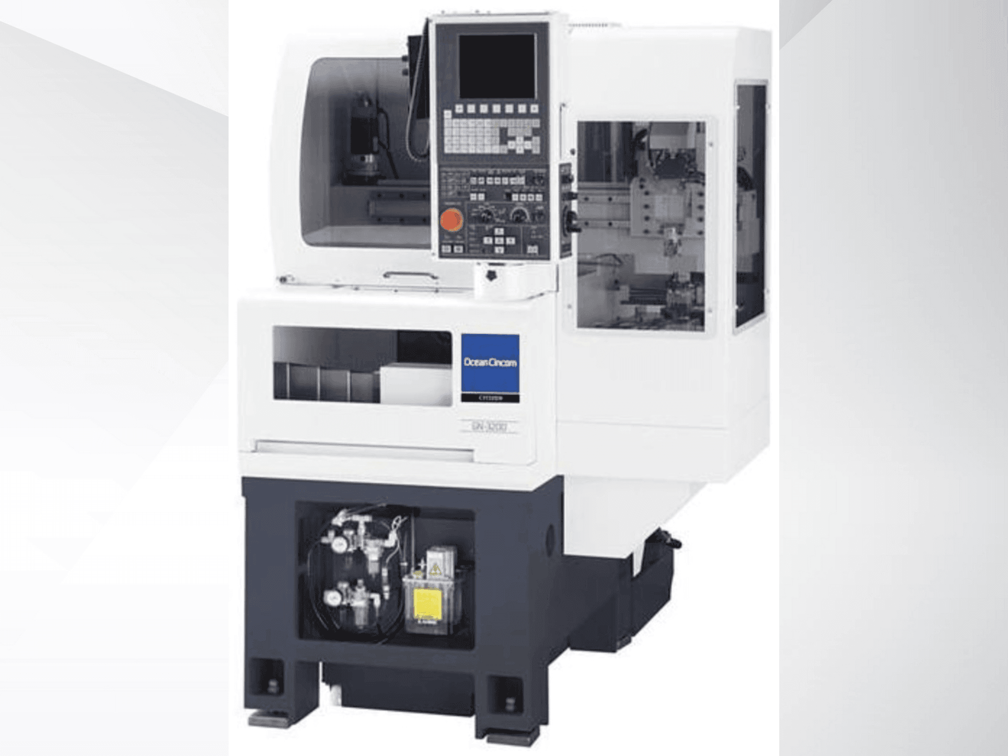 Vista Frontal da Miyano GN3200-2F2 máquina