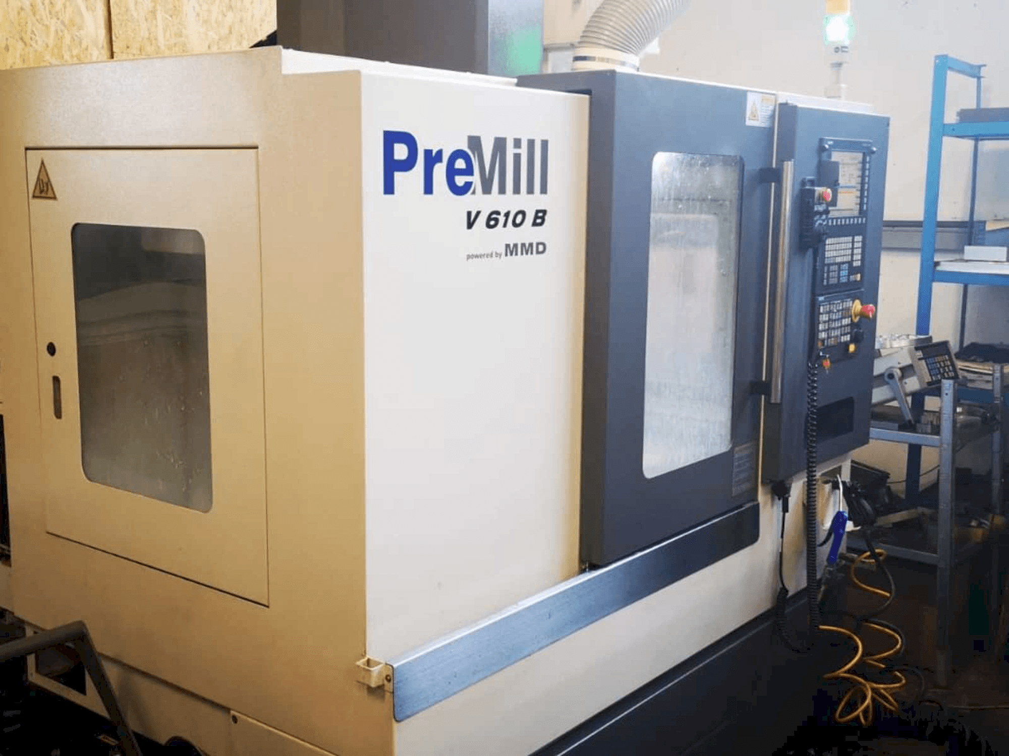 Vista Frontal da PreMill V 610 B máquina