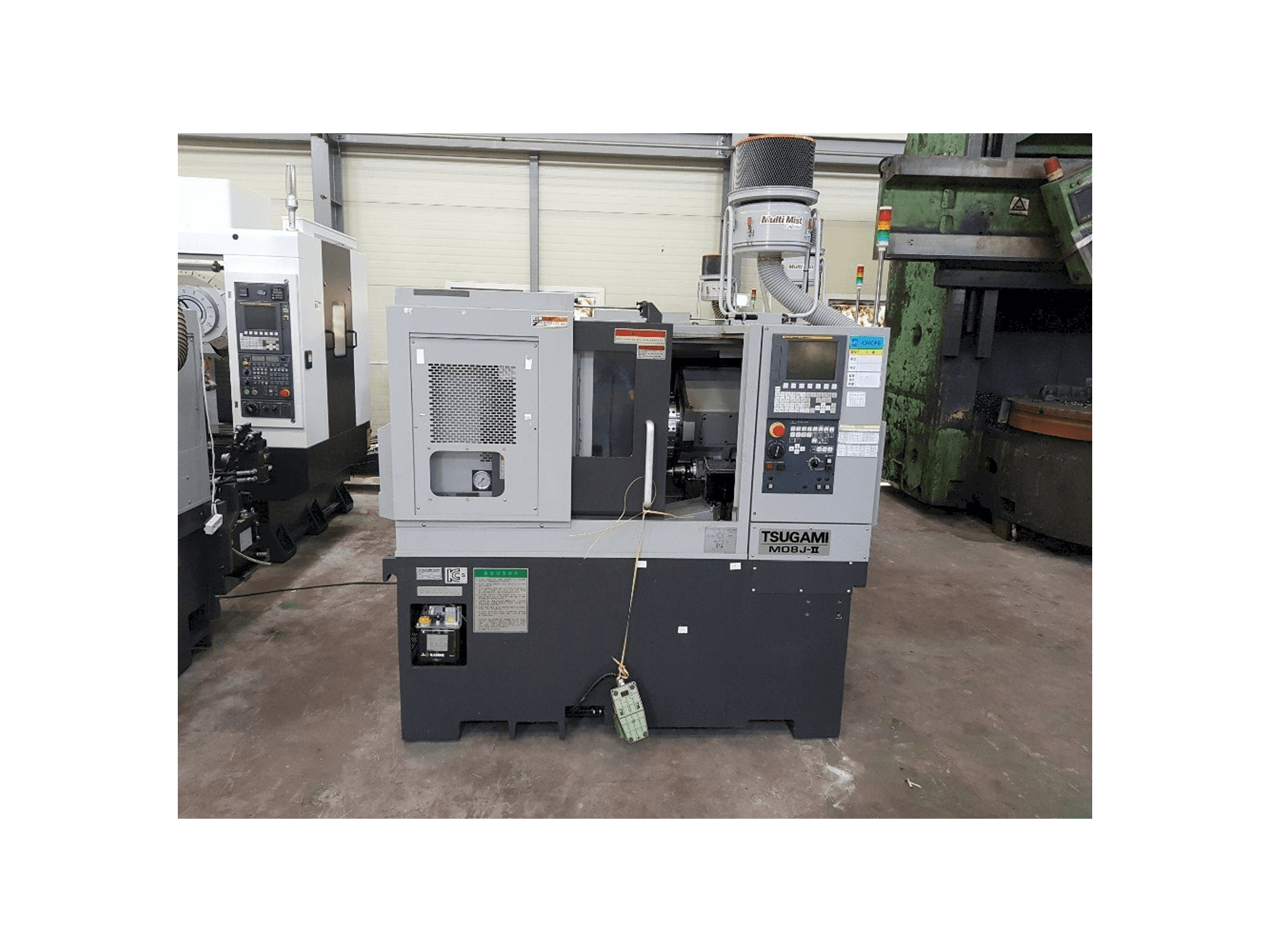 Vista Frontal da TSUGAMI M08J-Ⅱ máquina