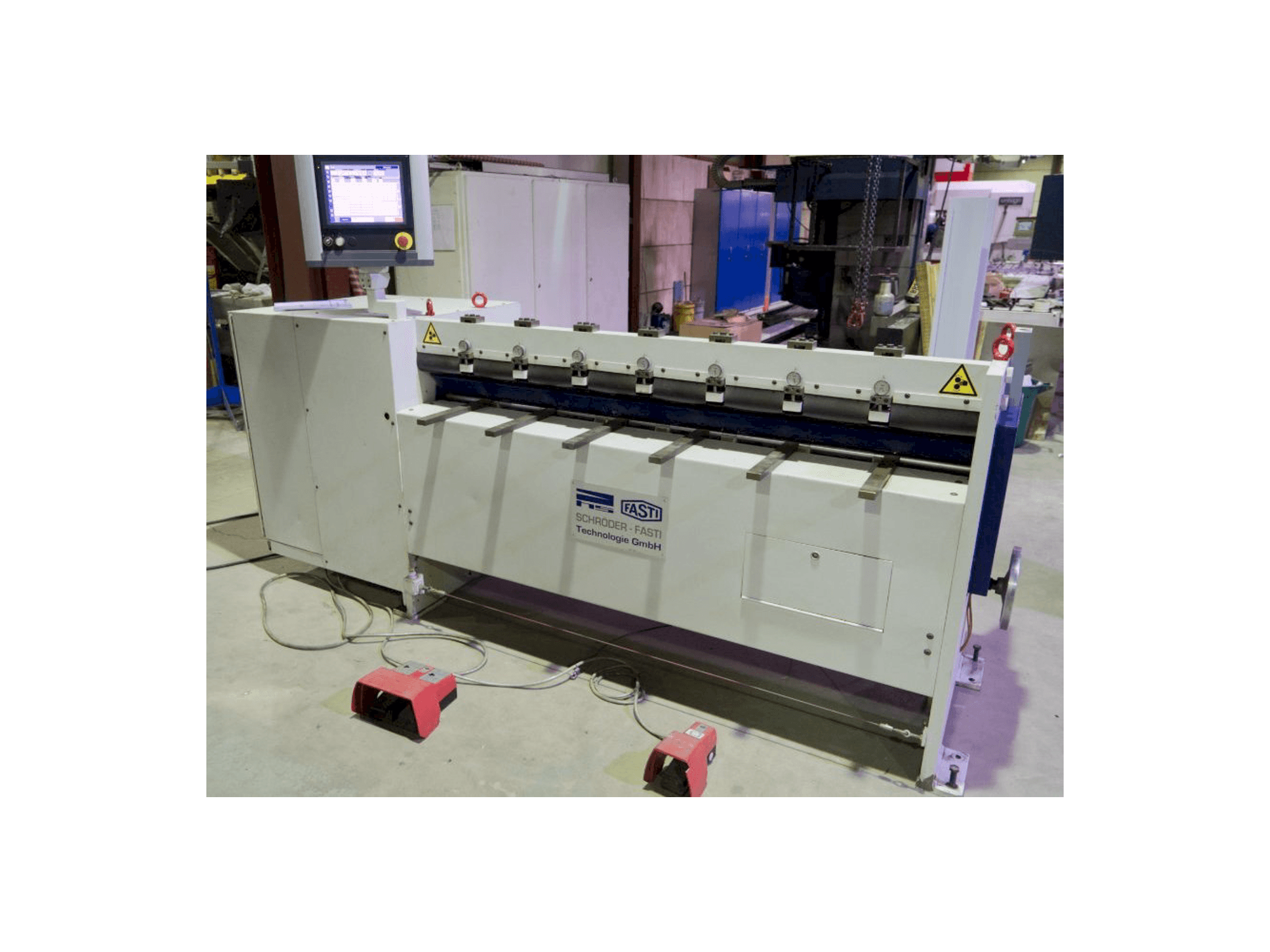 Vista Frontal da SCHRODER Fasti 145-18/075 máquina