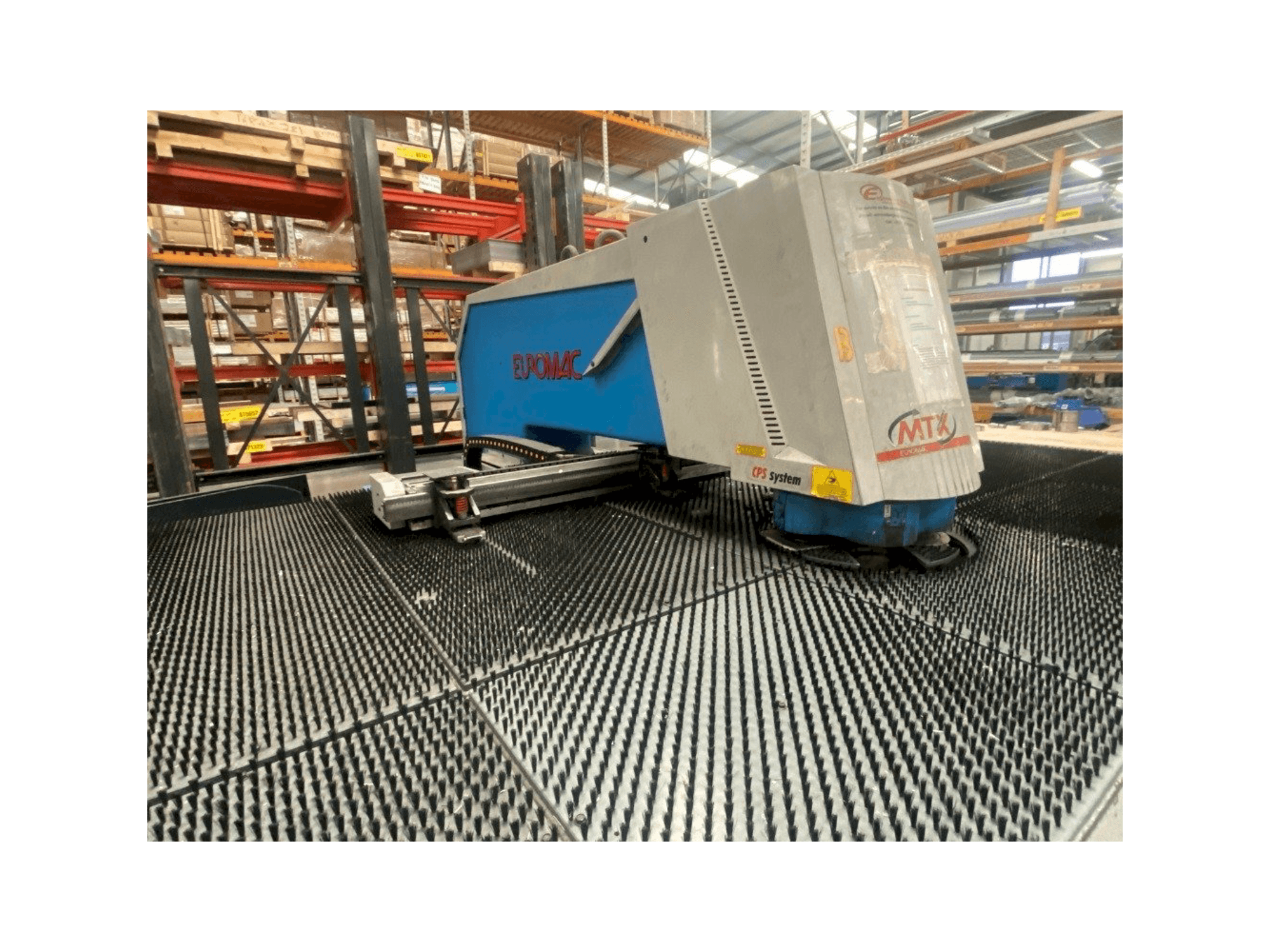 Vista Frontal da Euromac MTX Index máquina