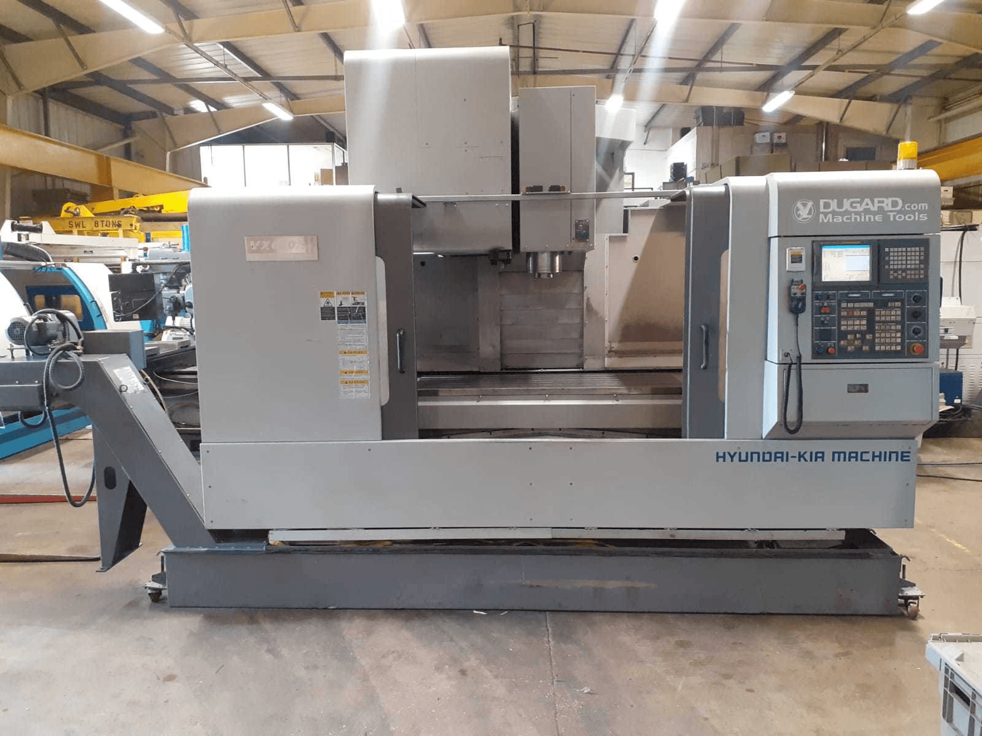 Vista Frontal da Hyundai Kia VX650/50 máquina