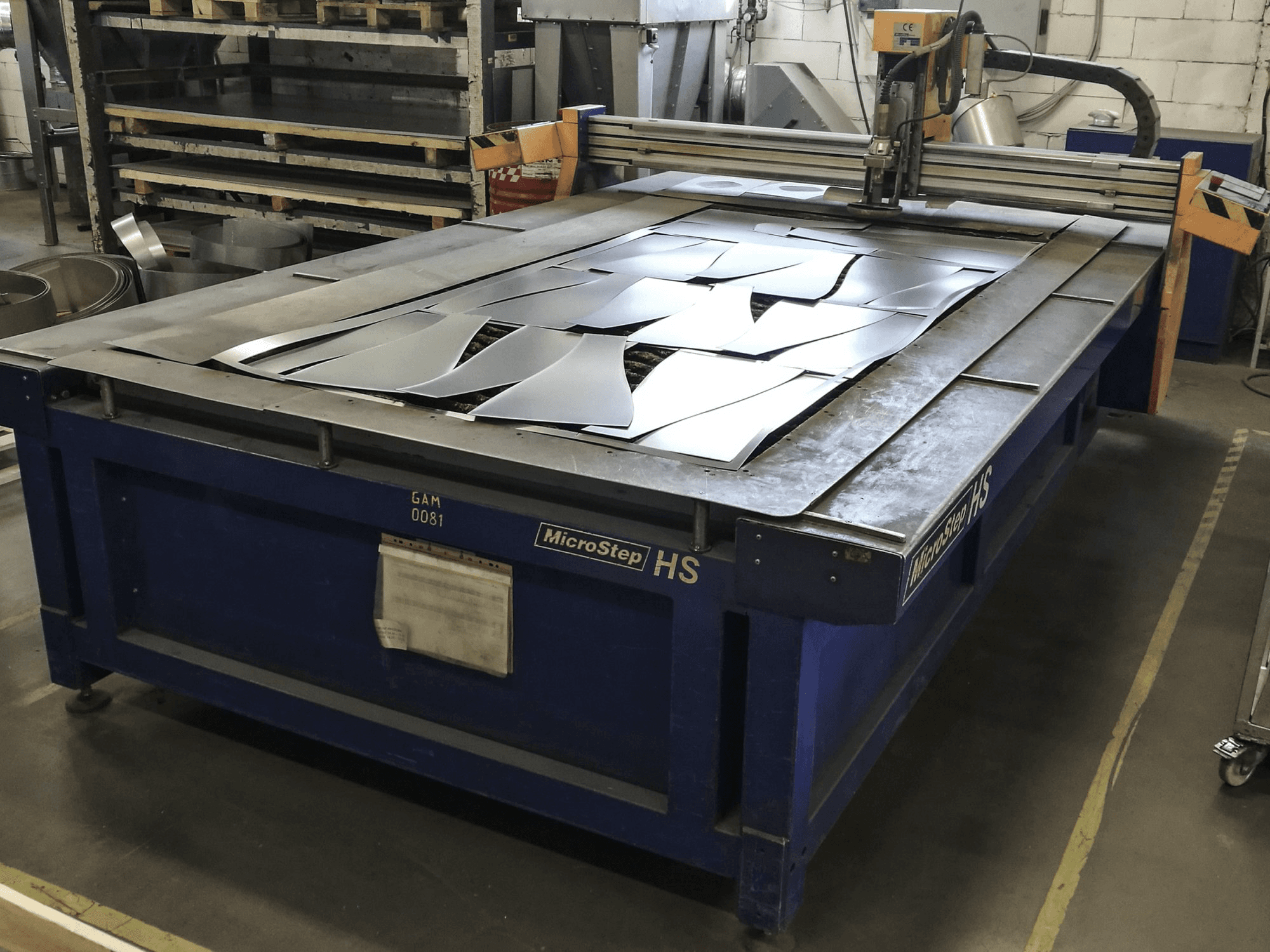 Vista Direita da MicroStep HS 3001.15 máquina